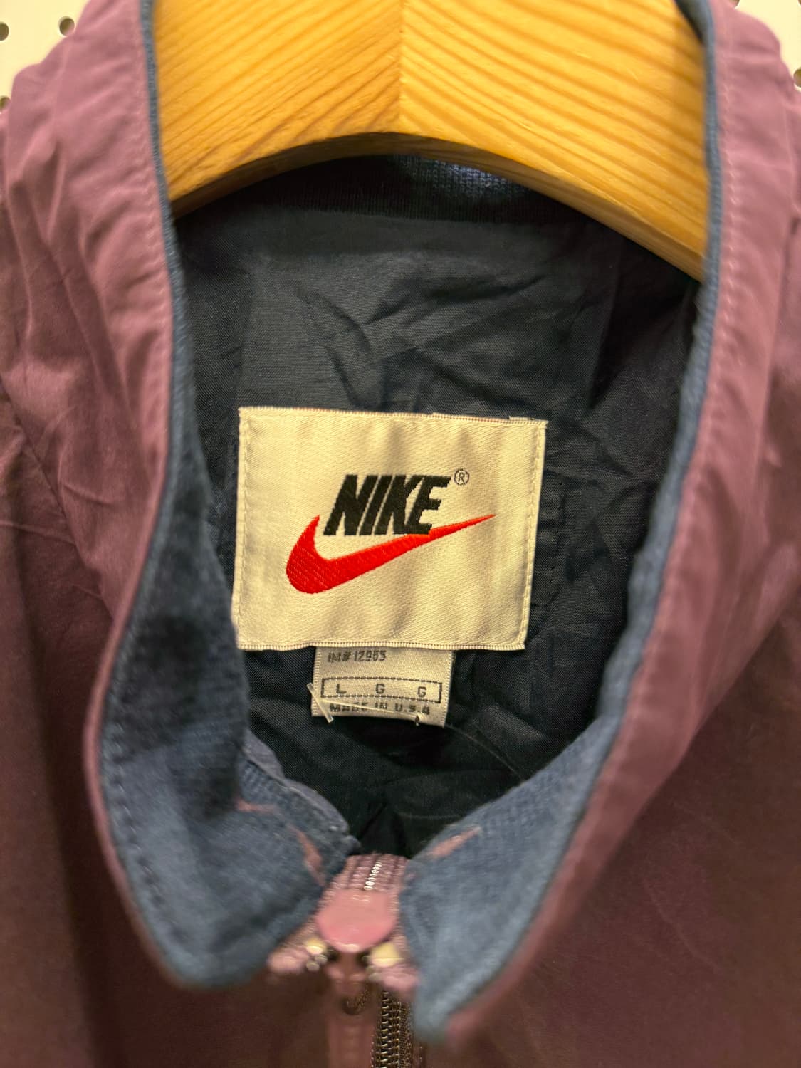 나이키 올드스쿨 센터 스우시 아노락 바람막이 U1273 상품이미지5