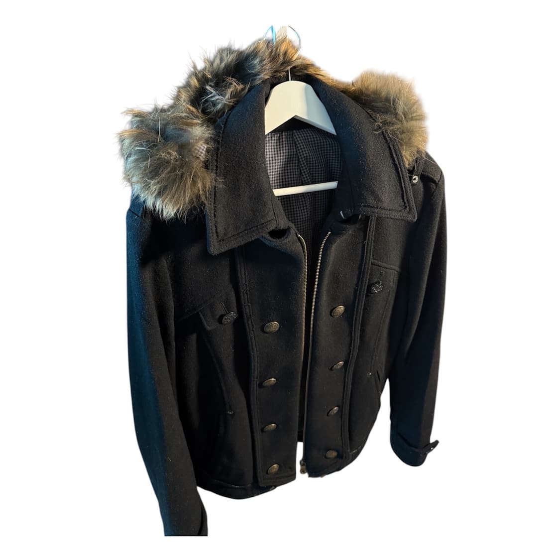 00s ppfm 나폴레옹 퍼 더블버튼 울자켓 (생로랑,디올옴므) 상품이미지3