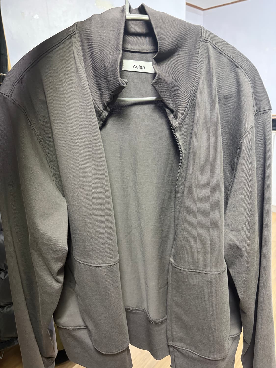 Layer Zip Jersey Grey 상품이미지4