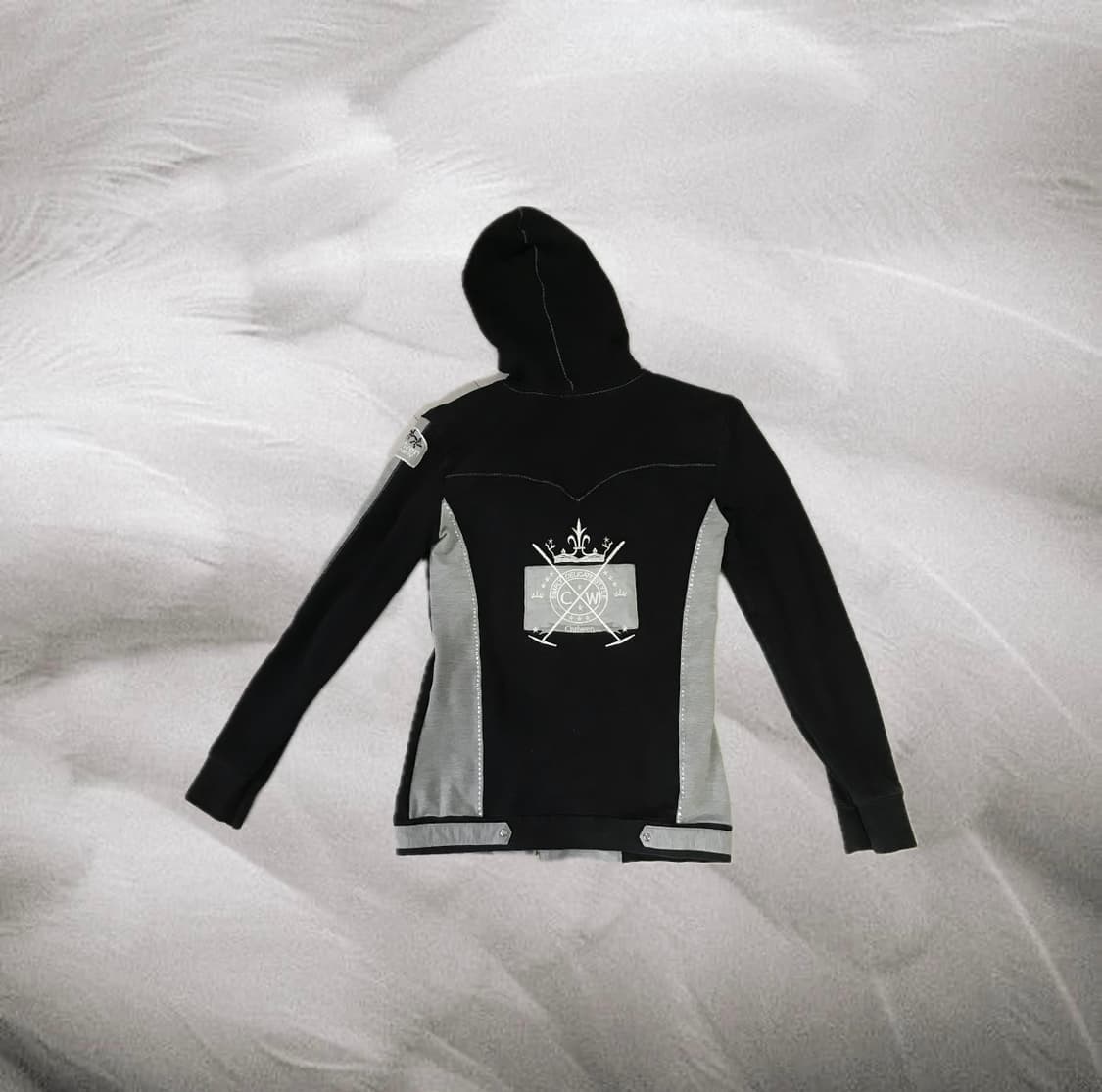 Vtg 스포티 큐빅 후드집업 상품이미지2