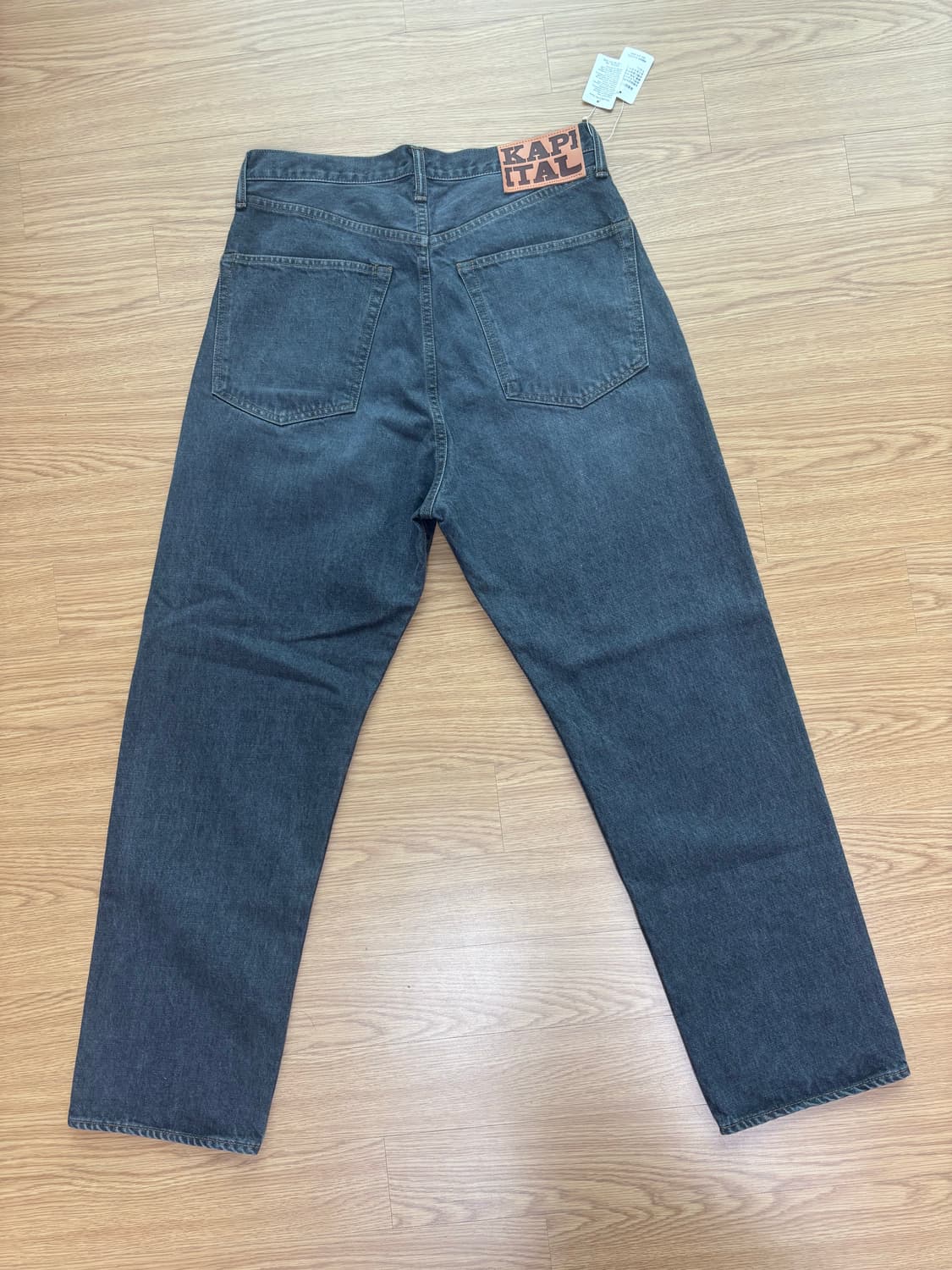 캐피탈 14oz CONEY OKAGILLY 블랙 데님 34 상품이미지4