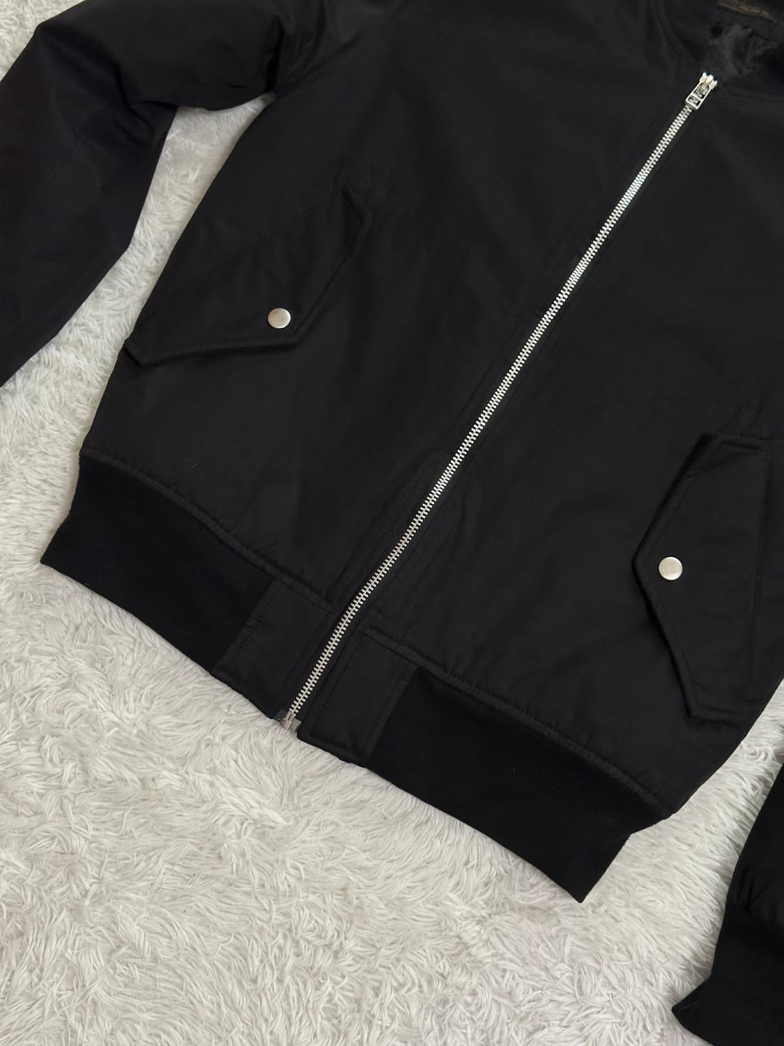 유니폼 브릿지 블랙 항공 점퍼 상품이미지2