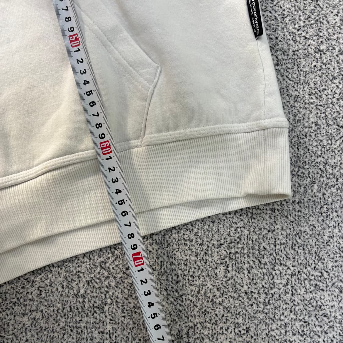 L 그루브라임 빅로고 기모 후드티 0305J 상품이미지8