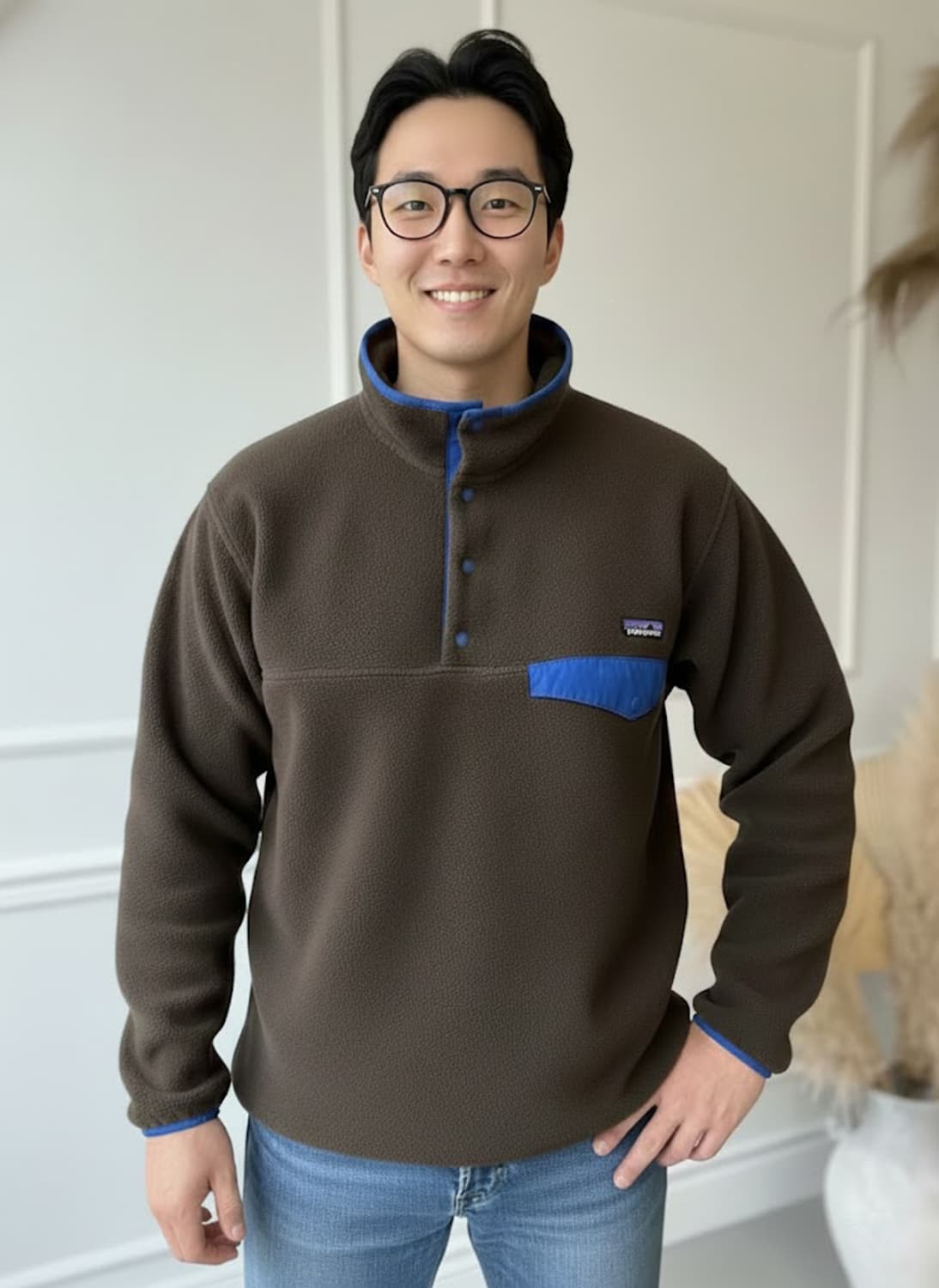 파타고니아 헤비웨이트 신칠라 풀오버 다크브라운  XL 상품이미지1