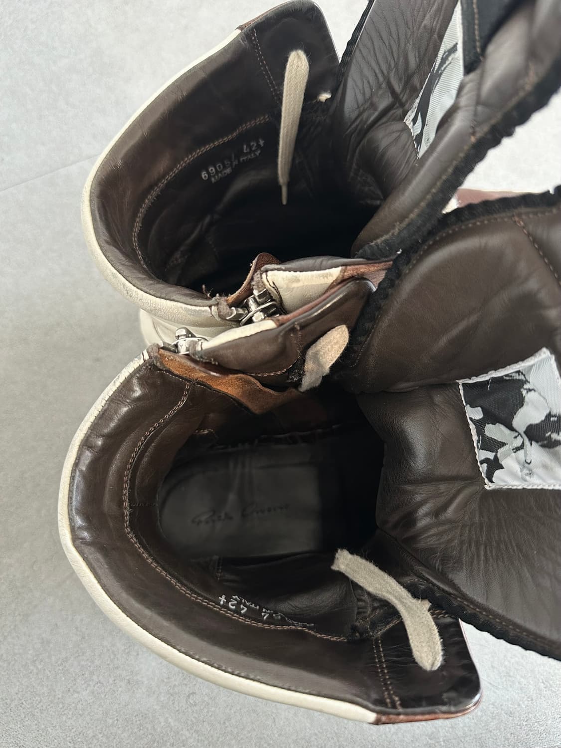 릭오웬스 지오바스켓 브라운 상품이미지6