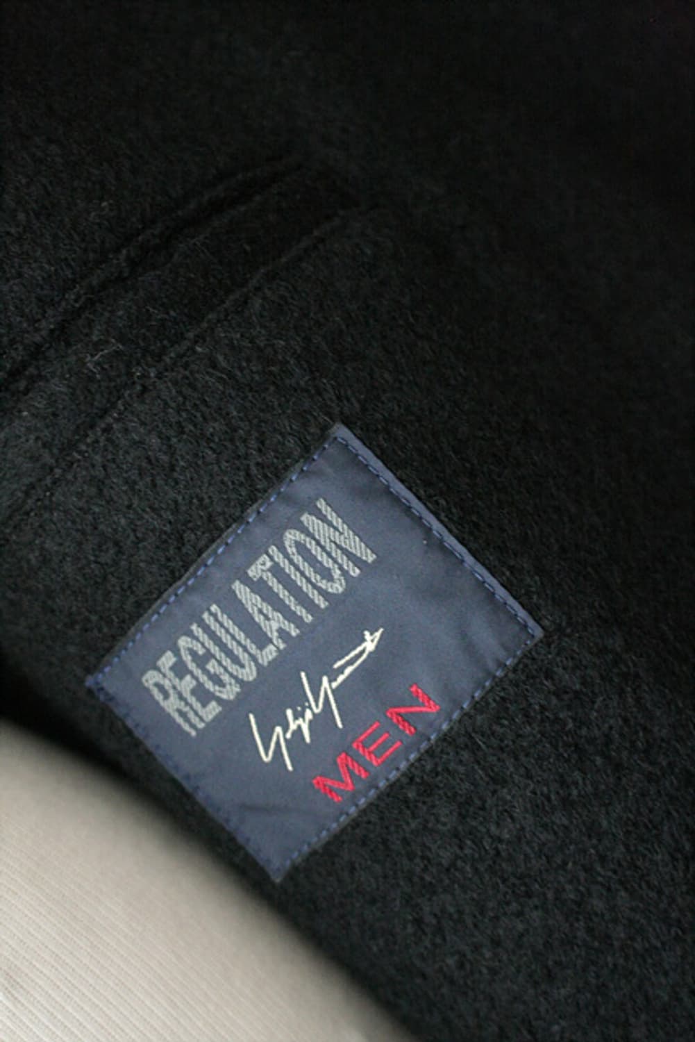 YOHJI YAMAMOTO REGULATION MEN  모직 코트 새제품 상품이미지5