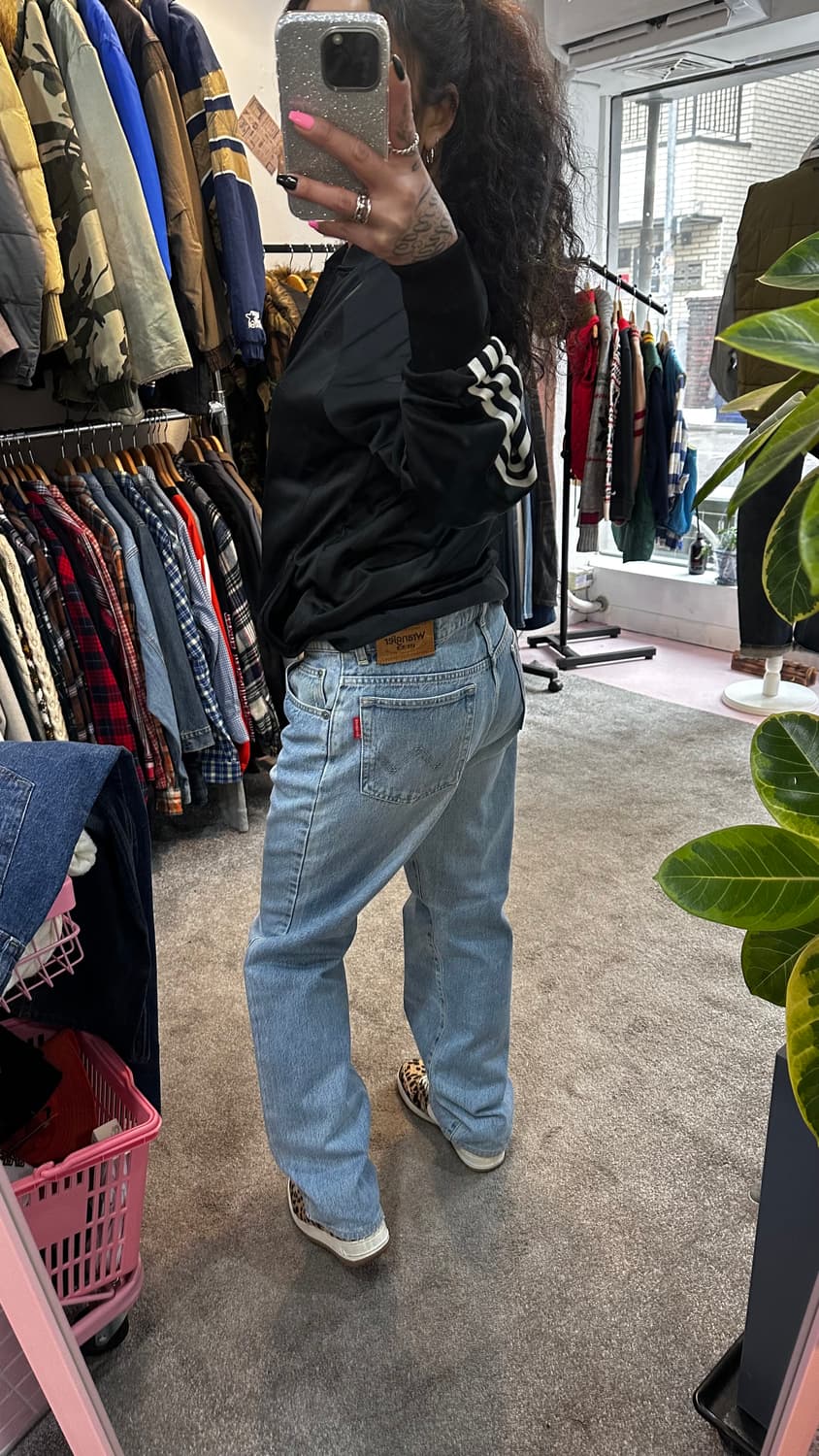 랭글러 프리미엄 레드텝 연청 데님 팬츠(32) 상품이미지9