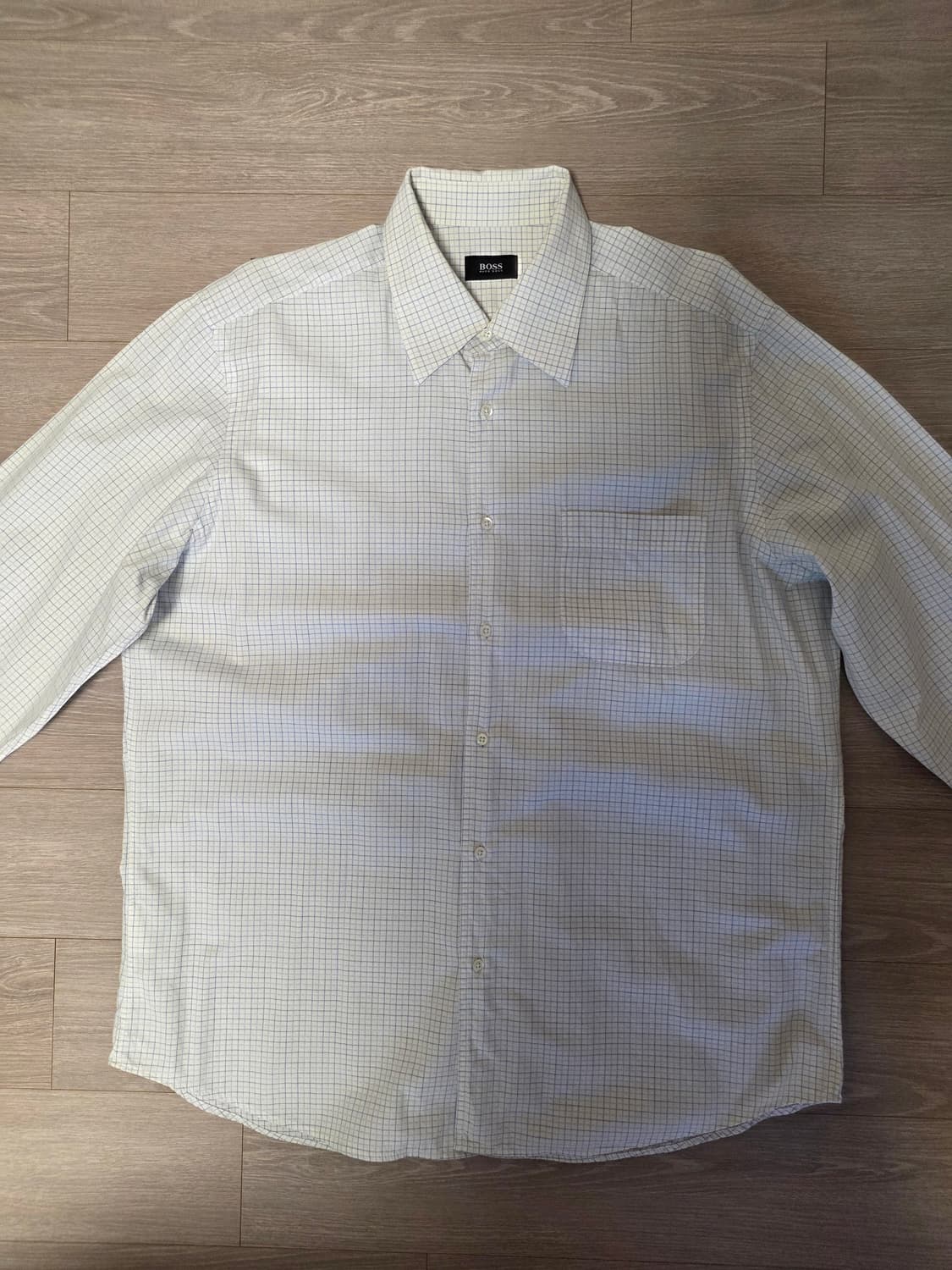 HUGO BOSS Grid Pattern 셔츠 XL(US 43)

 상품이미지2