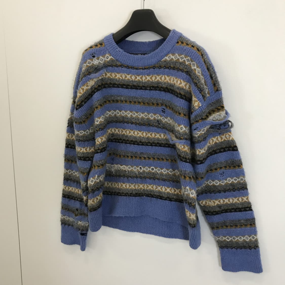 자라 빈티지 자카드 스웨터니트 [L] 상품이미지2