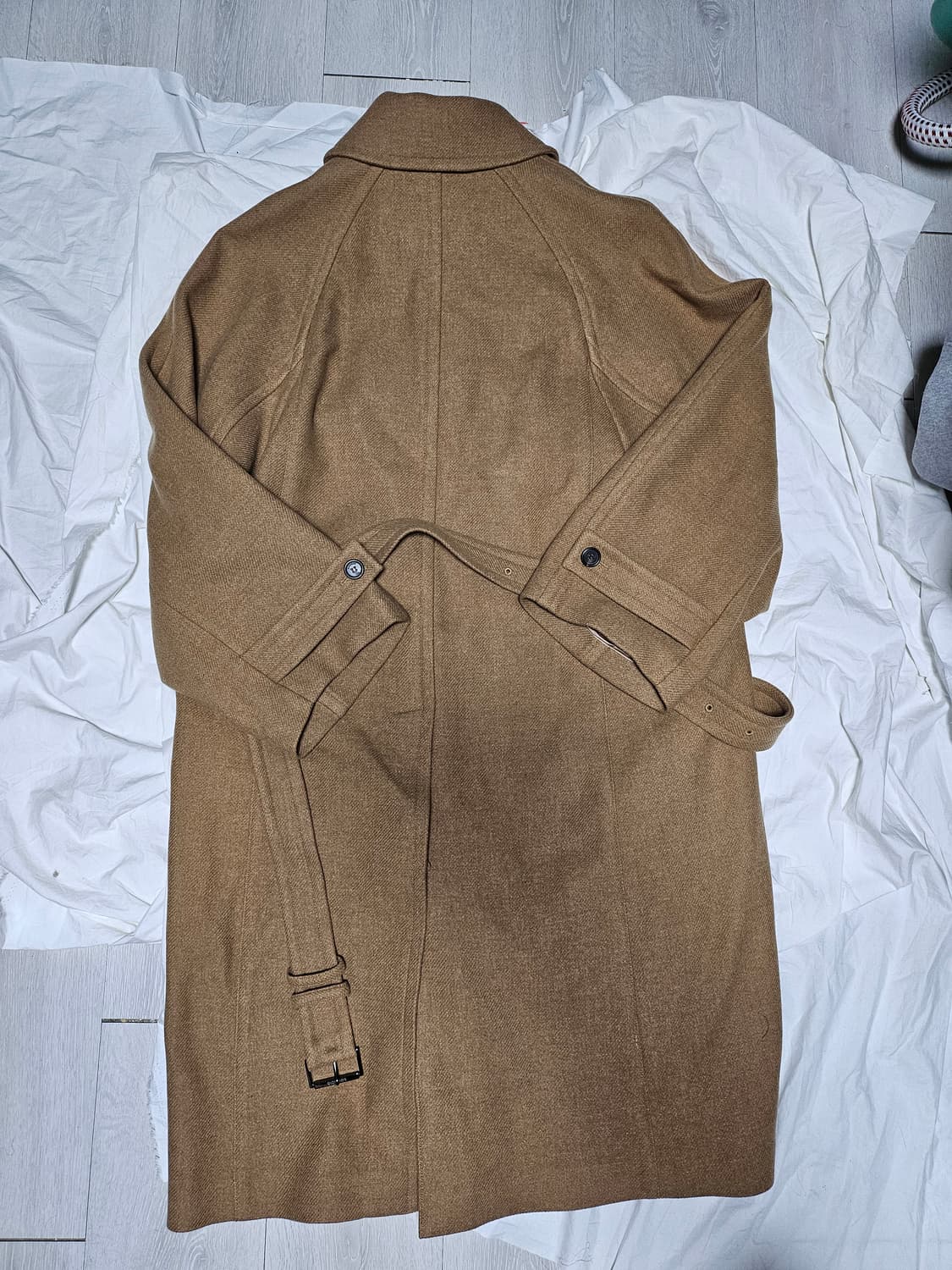 21fw 송지오 옴므 헤링본 발마칸 코트 100 상품이미지2