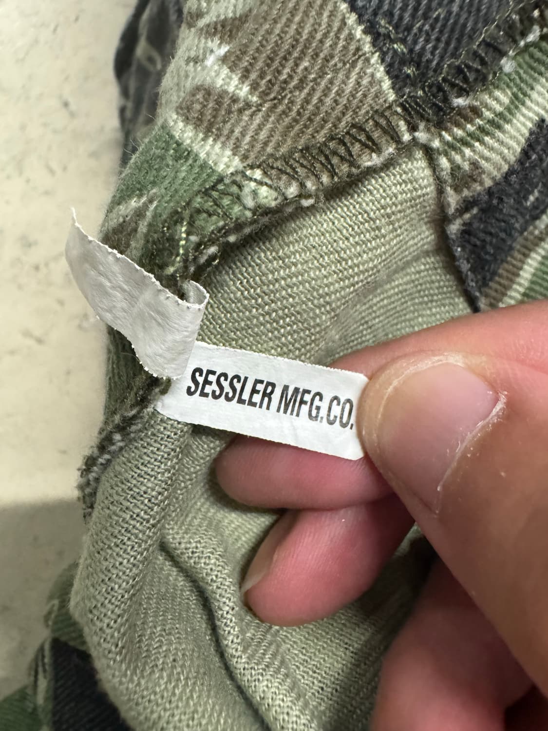 SESSLER MFG. 타이거 카모 카고 팬츠 상품이미지6