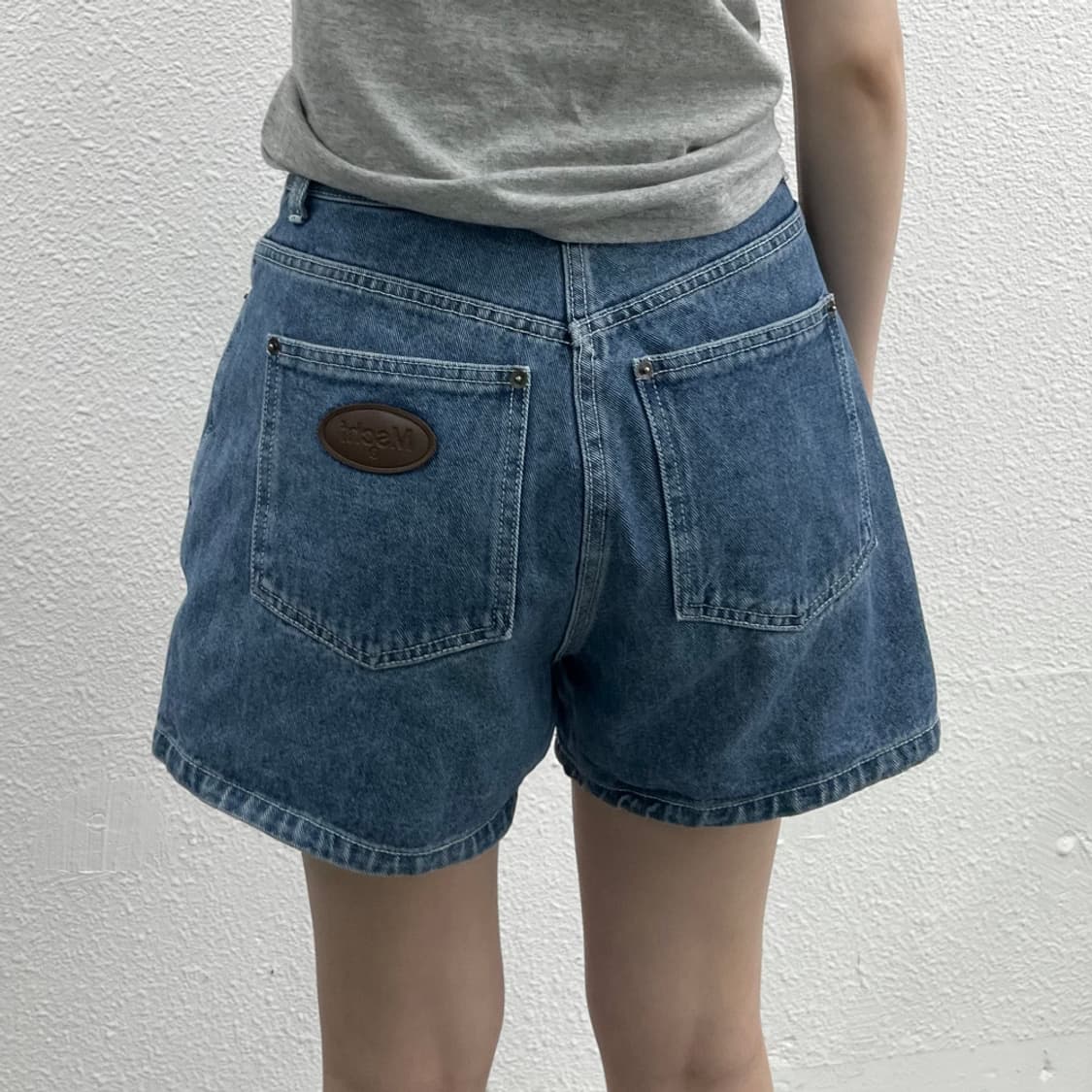 미스치프 데님 숏팬츠 S 상품이미지6