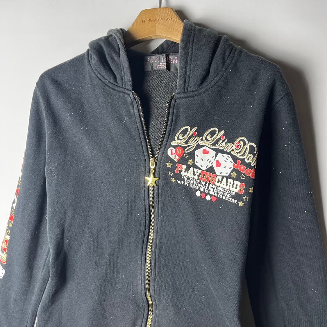 [LIZ LISA doll] 리즈리사돌 키치 프린팅 후드집업 상품이미지3