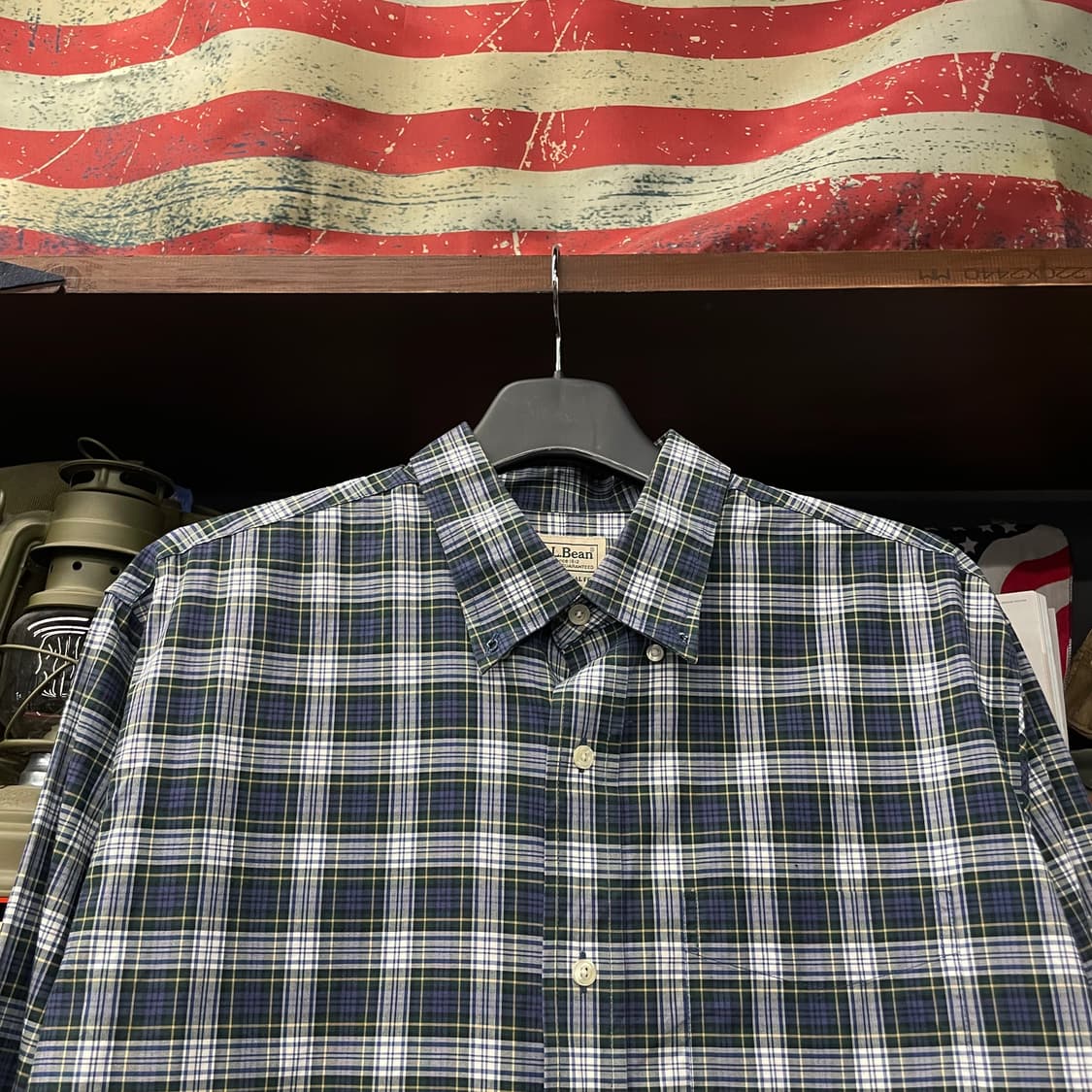 00s L.L. Bean 엘엘빈 클래식 멀티 체크 셔츠 상품이미지3
