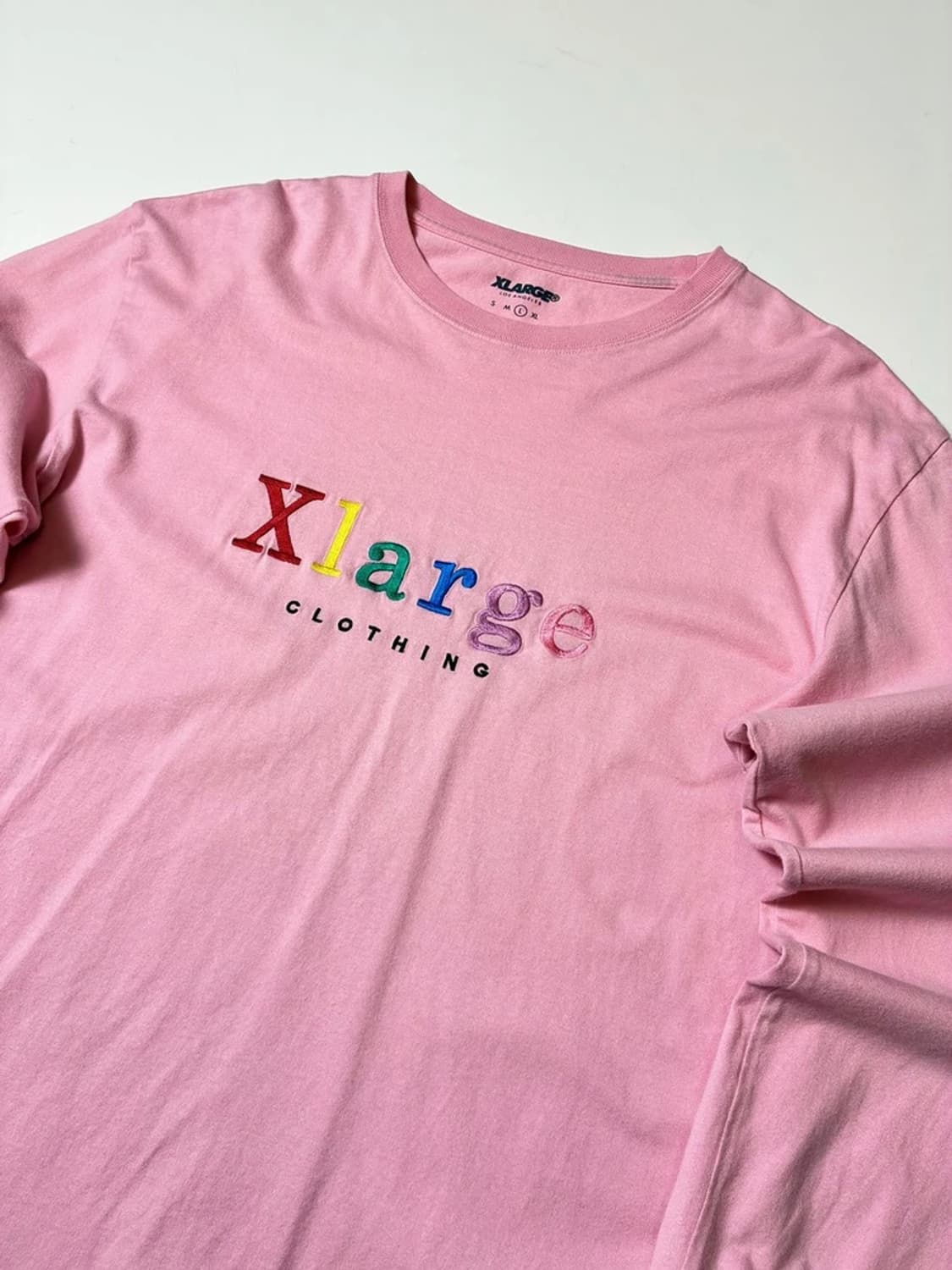 엑스라지 XLARGE 재팬 핑크 롱 슬리브 PN8973 상품이미지2