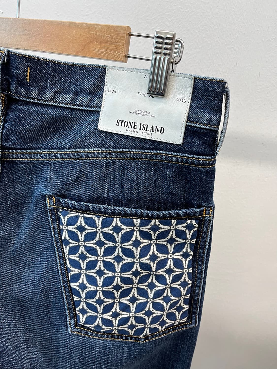 31) 스톤아일랜드 포켓패턴 청바지  상품이미지4