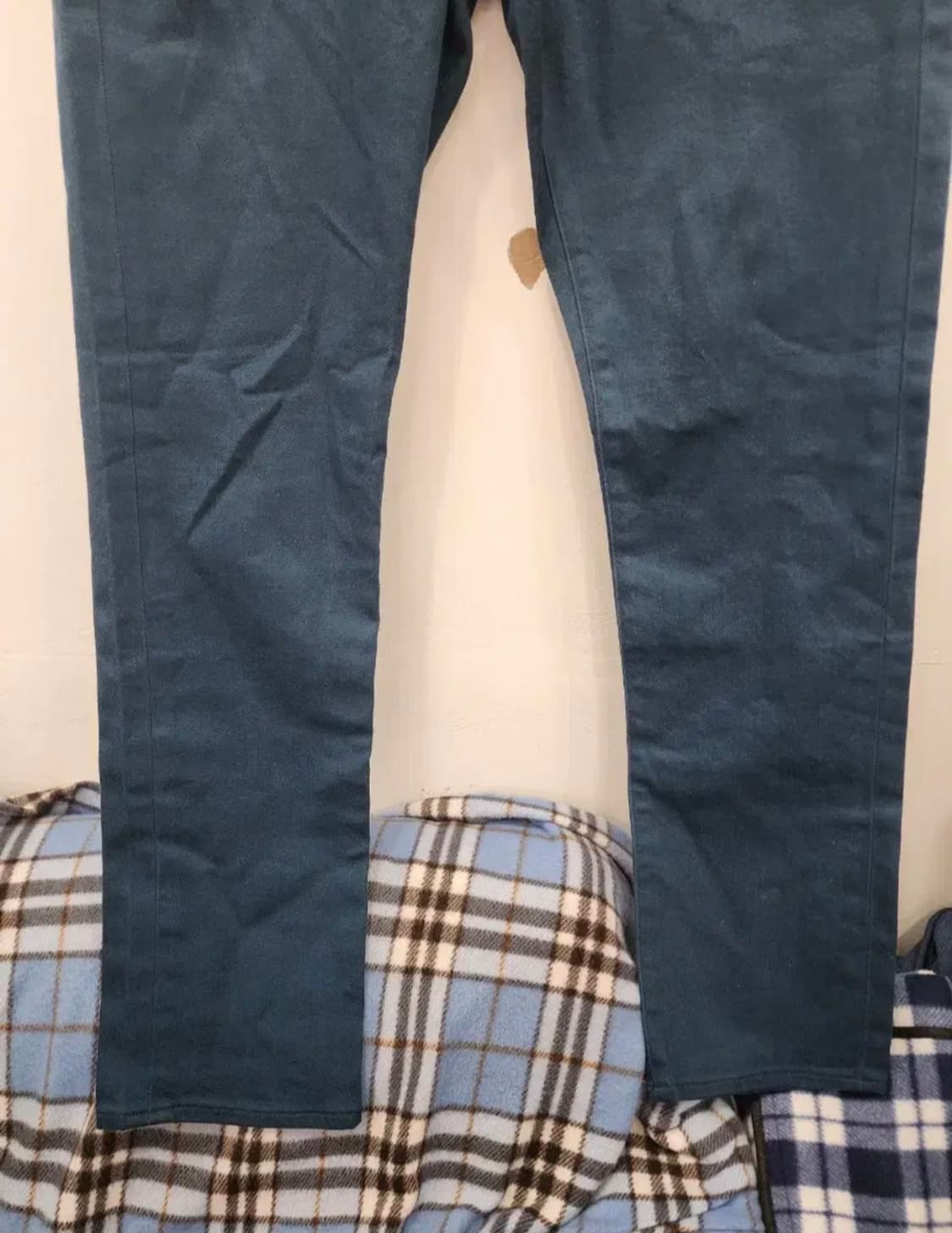 버버리 매장정품 스판기 바지 32  새제품 상품이미지3