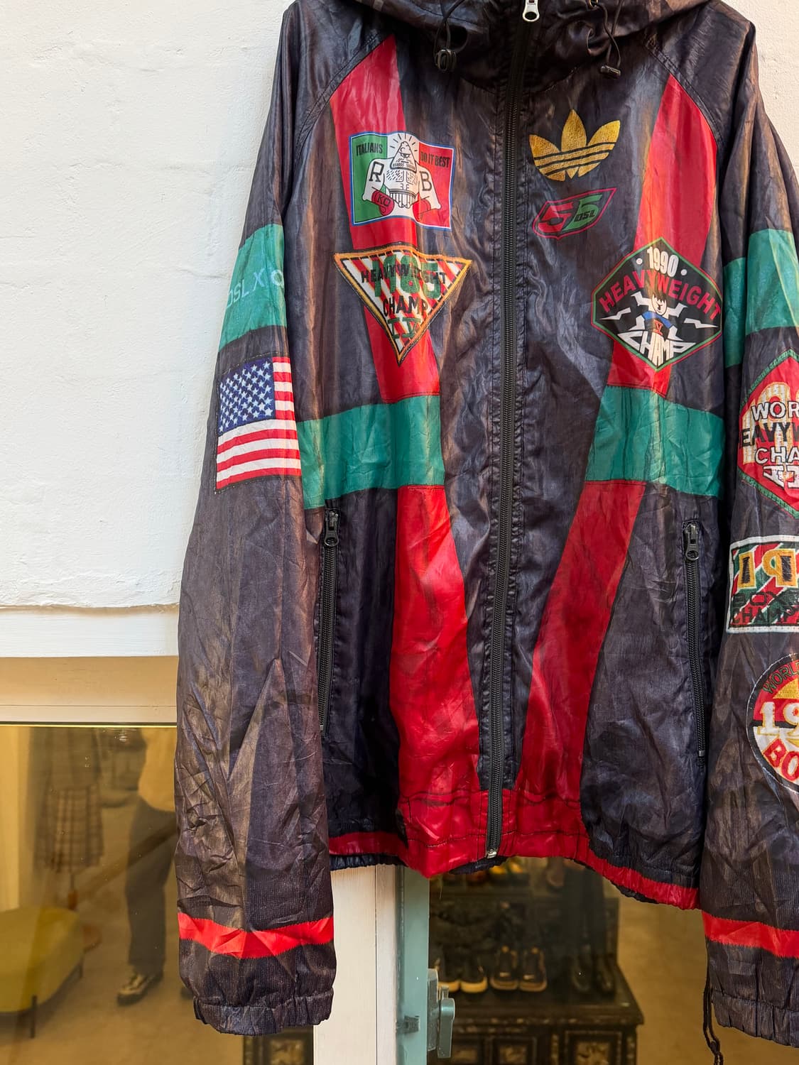 Adidas X 55DSL 에디션 바람막이 자켓 XXL 상품이미지4