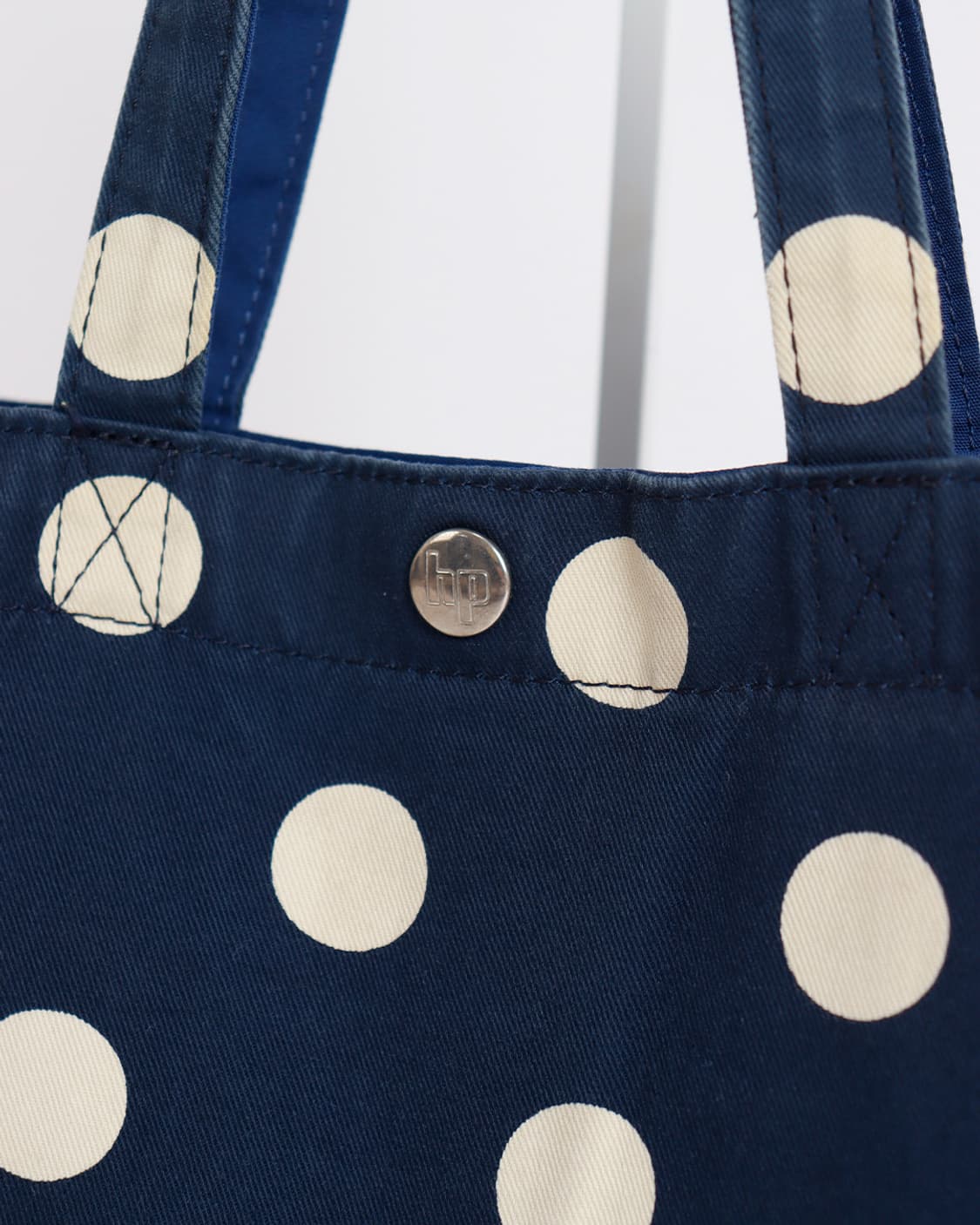 [HEADPORTER] 네이비 도트 패턴 데일리 토트백 상품이미지4