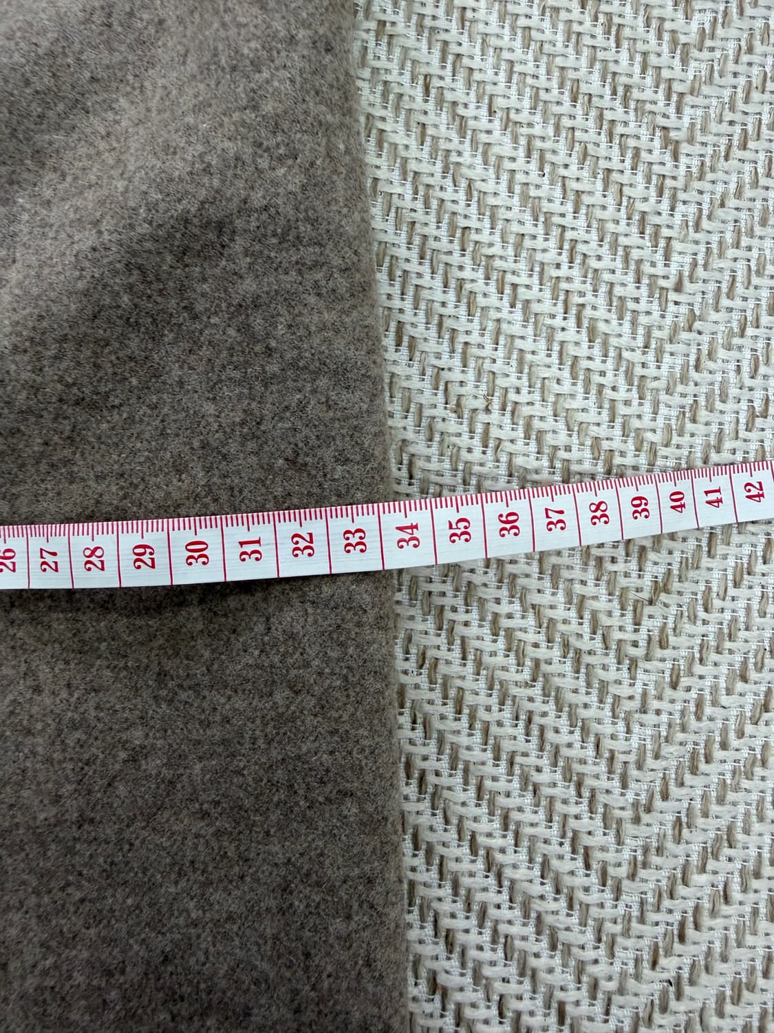 정품) 더캐시미어 한섬 21ss 울 와이드팬츠  상품이미지9