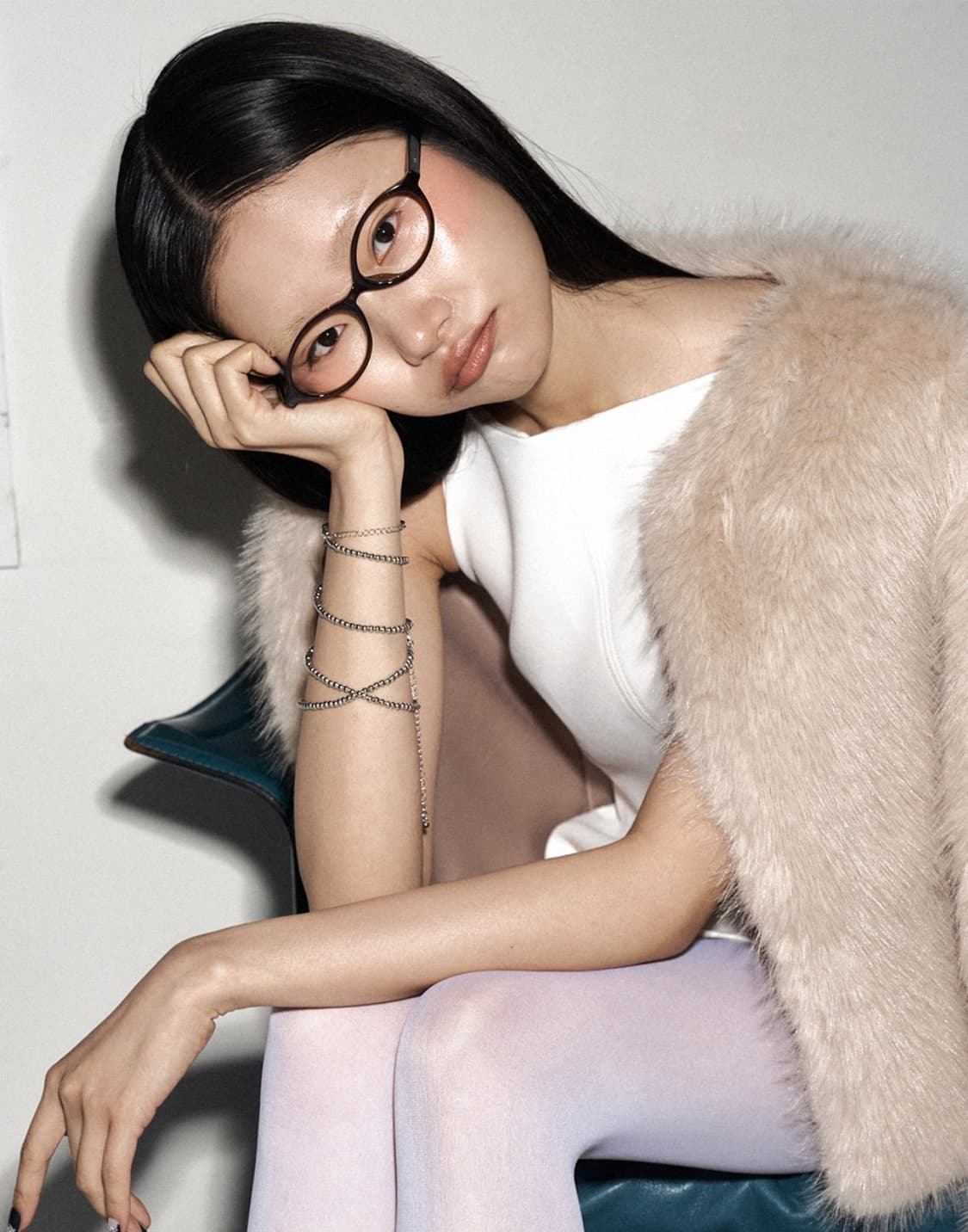 리에티 Rieti ERICA brown 안경 상품이미지1