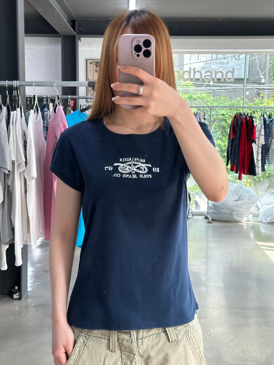 폴로랄프로렌 진스 반팔티 상품이미지1