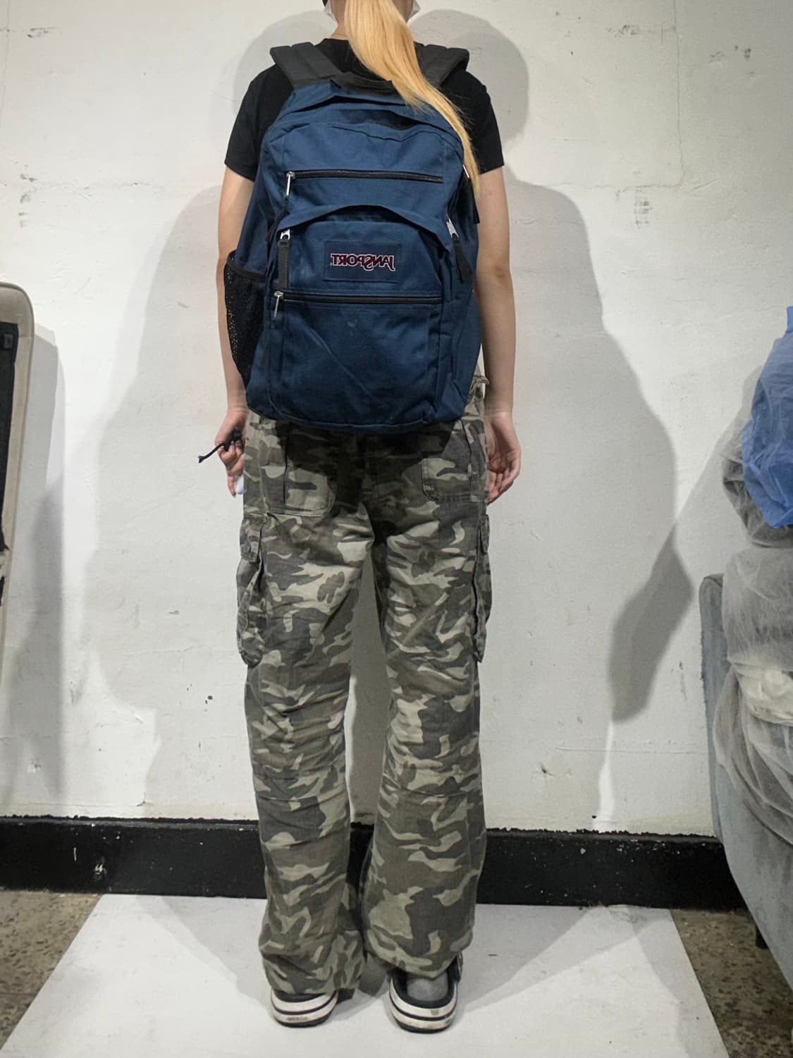 잔스포츠 네이비 백팩 가방  상품이미지3