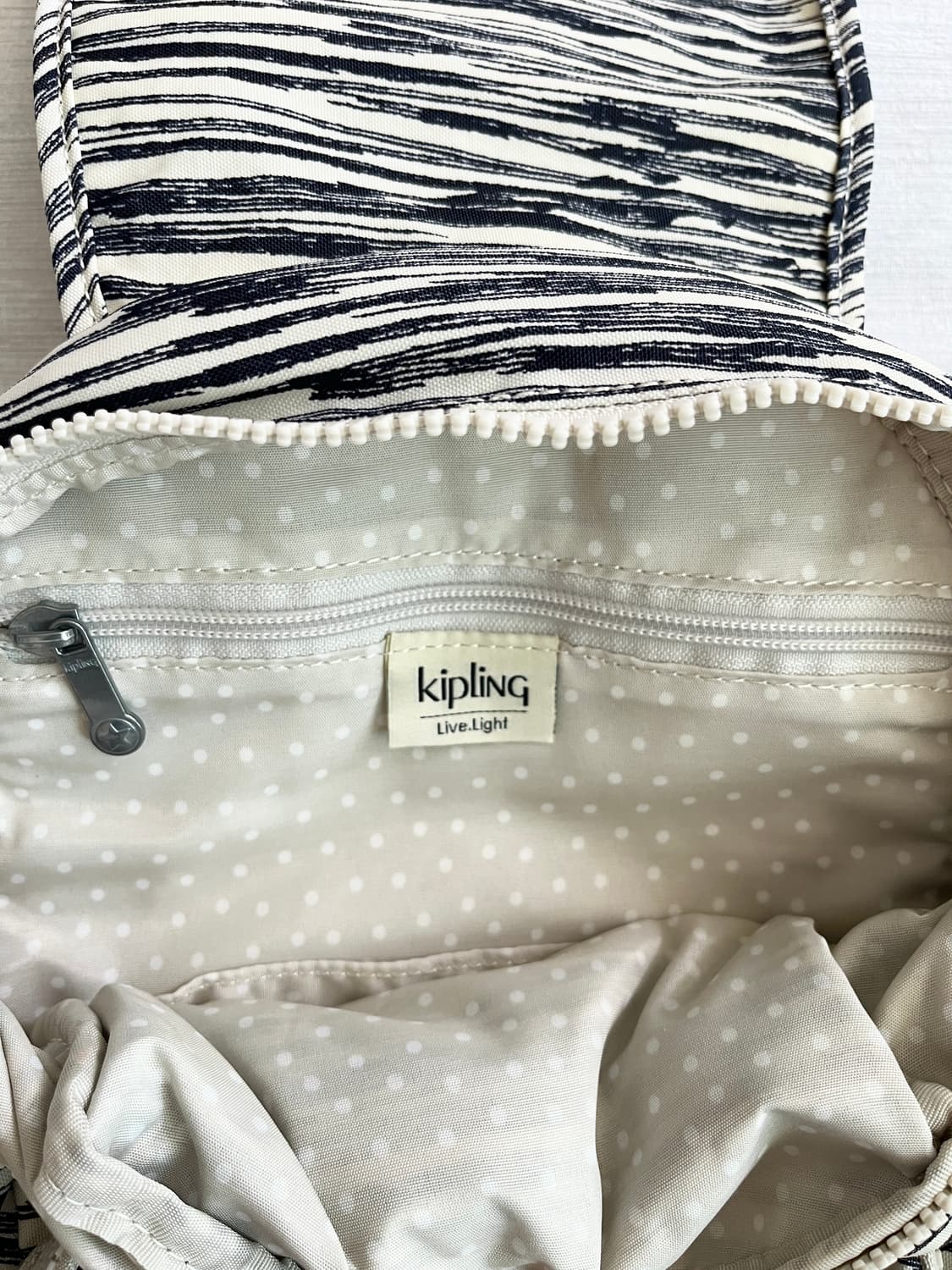 키플링 시티팩 미니 (stripe) 상품이미지6