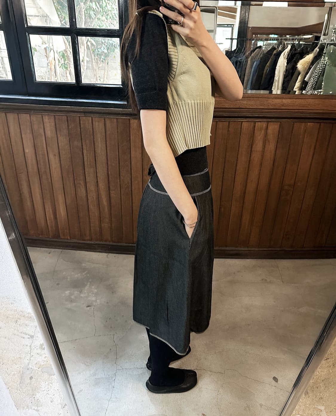 LANVIN monogram skirt 상품이미지4