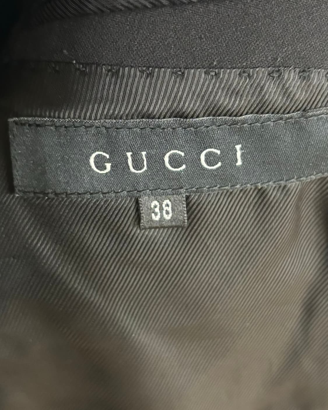 구찌 블랙 싱글 블레스트 블레이저 자켓 상품이미지7