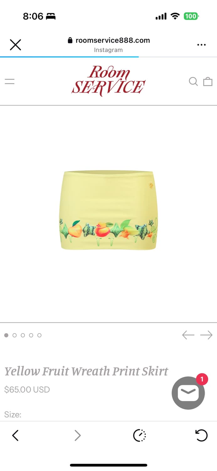 Roomservice888 홀터넥 비키니 / 스커트 M 상품이미지5