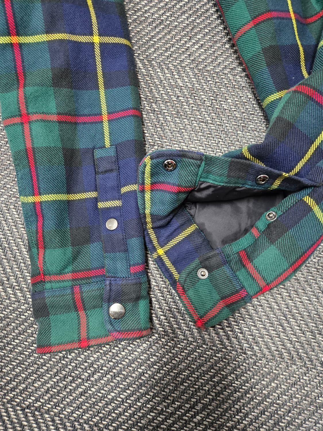 칼하트 체크 셔츠 남방 플란넬 자켓 상품이미지5