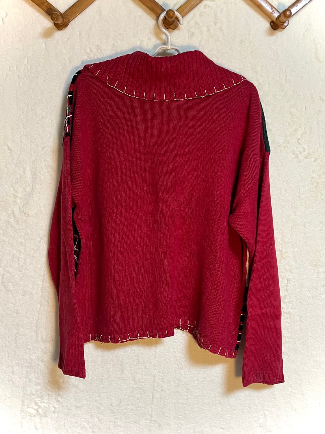 빈티지 니트 크리스마스 가디건 집업 상품이미지2