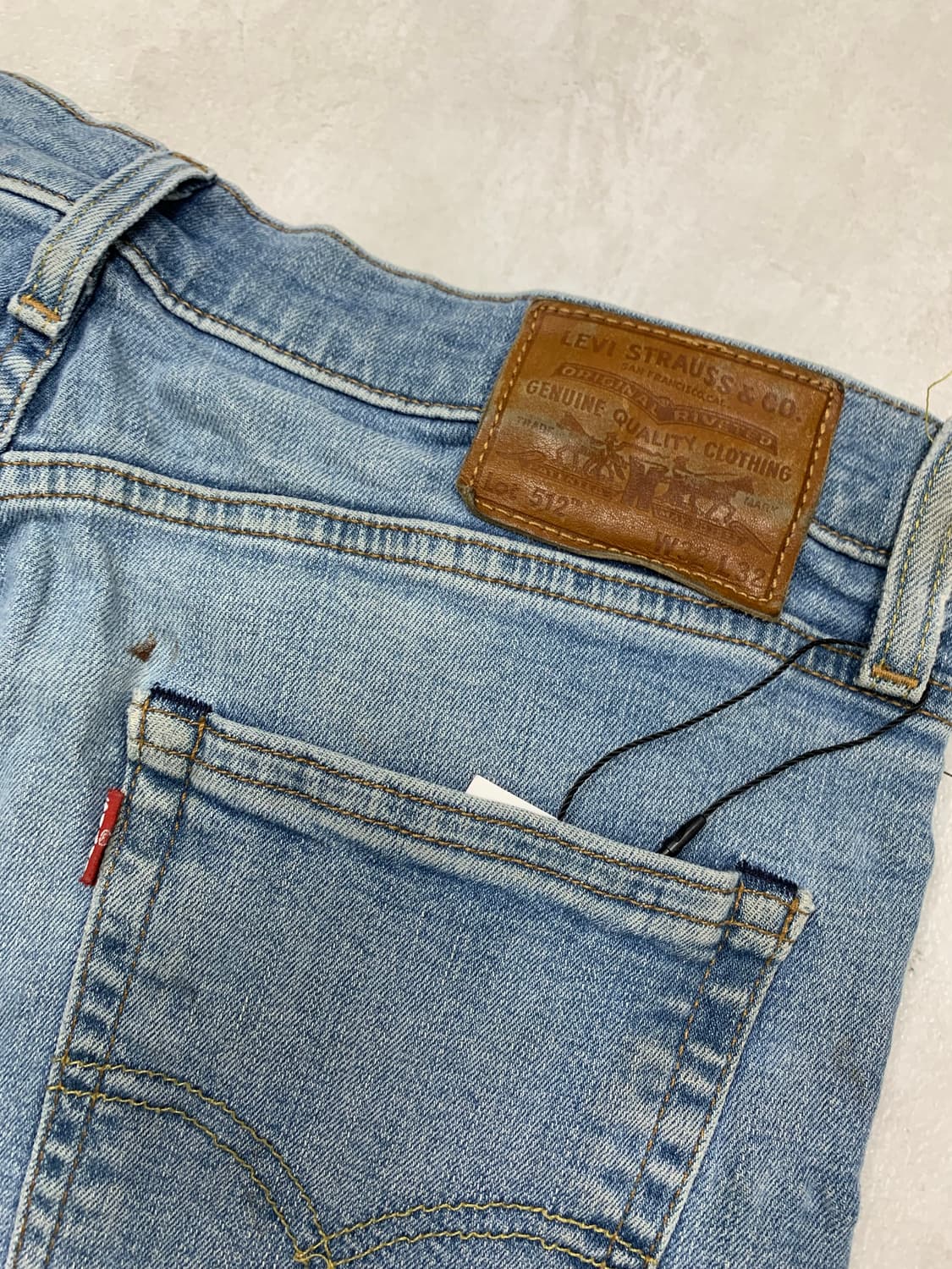 리바이스 512 데님 팬츠 #495 상품이미지9