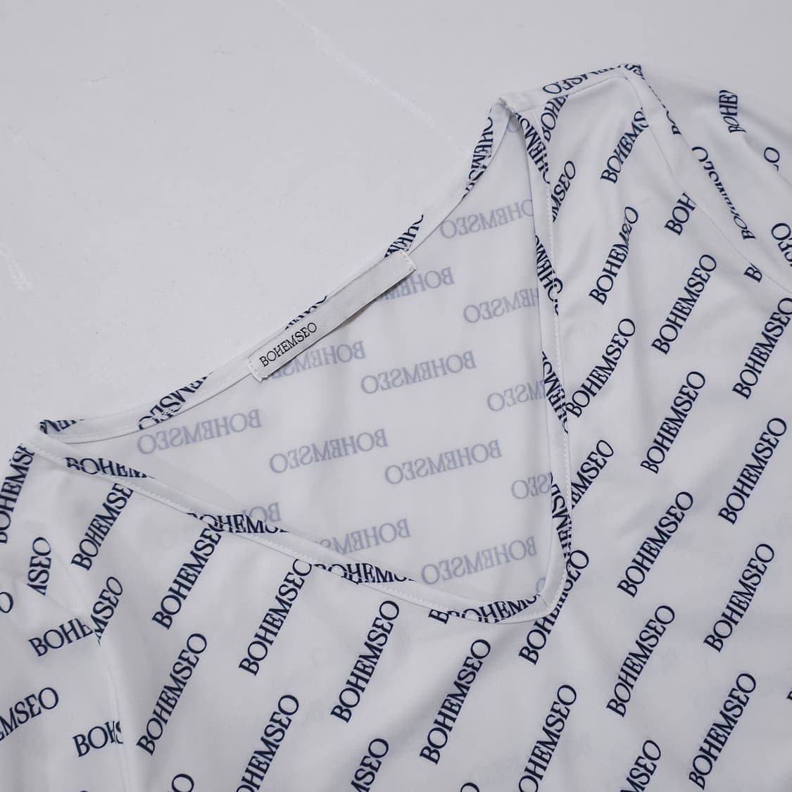 보헤미안서울 로고 롱슬리브 상품이미지3