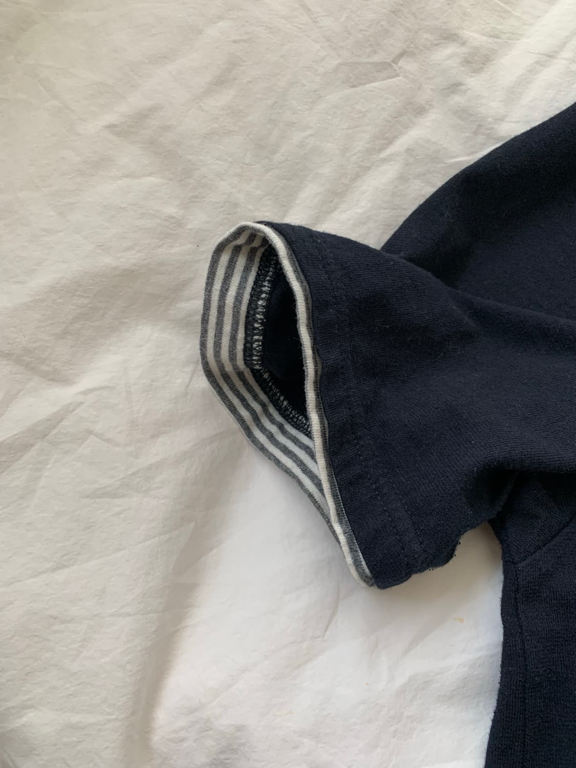 네이비 포인트 티셔츠 상품이미지5