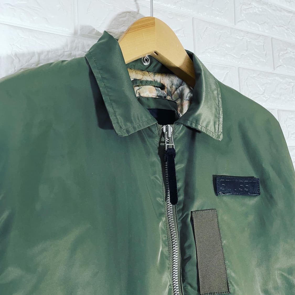 스투시 올드스쿨 ma-1 자켓 상품이미지4