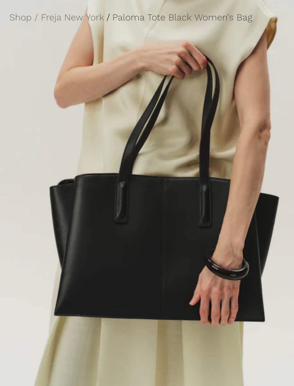 FREJA NEW YORK-Paloma Tote Black 상품이미지1