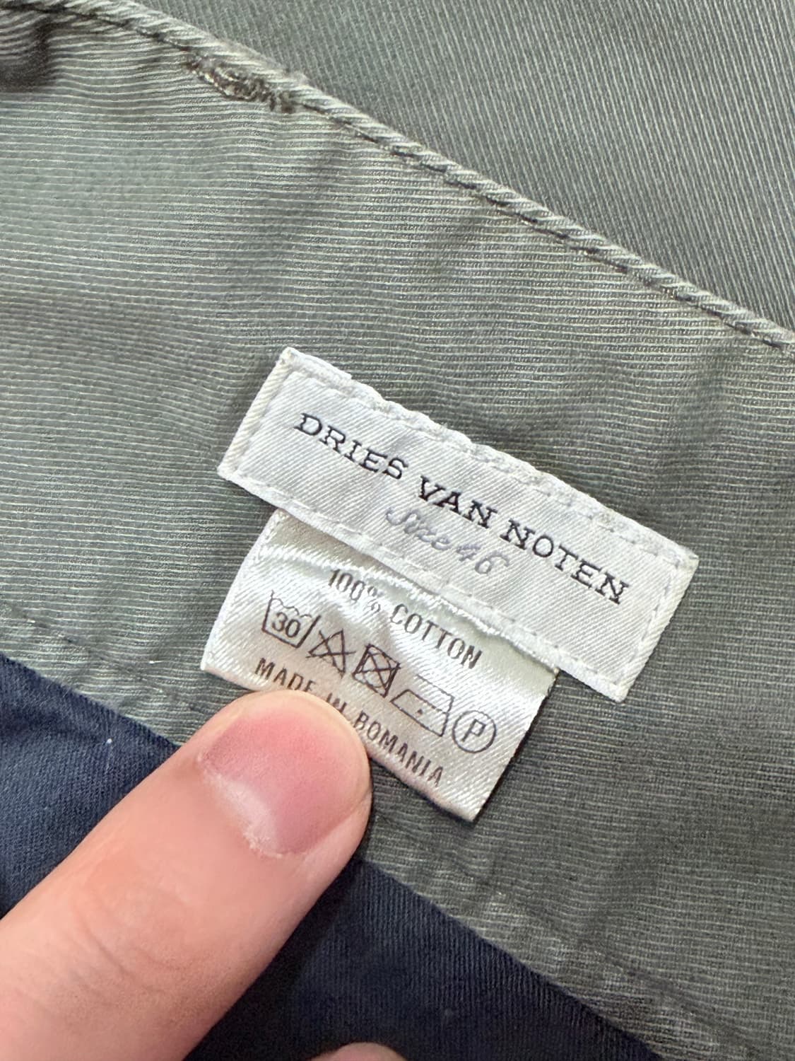 드리스반노튼 DRIES VAN NOTEN 카고 팬츠 46 상품이미지4