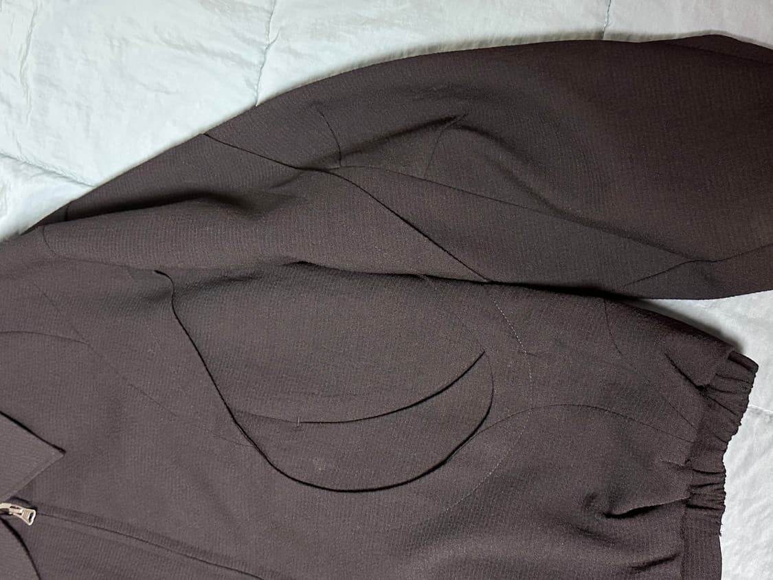 COOR 트위스트 패널드 블루종 M(100) 상품이미지5