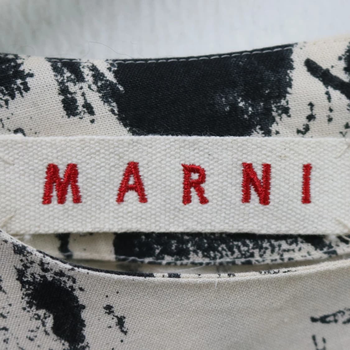 마르니 패턴 뒷지퍼 블라우스 52894 상품이미지8