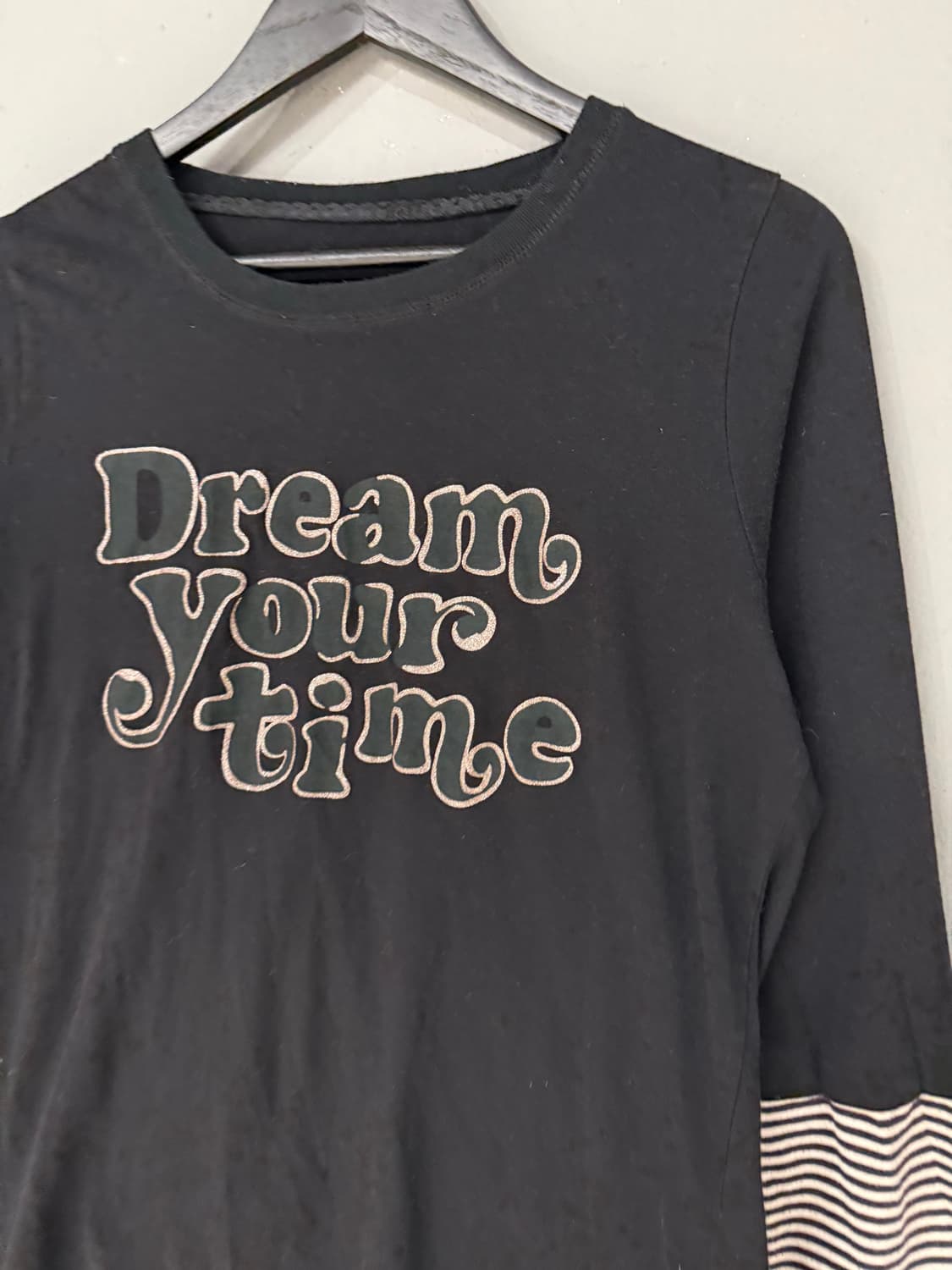 lettering detail stripe point top 상품이미지5