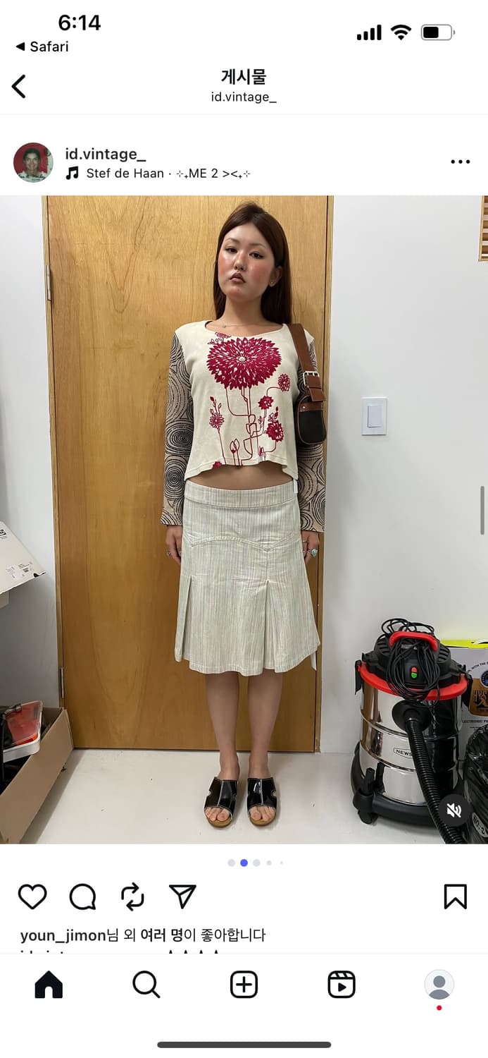 id vintage top 상품이미지1