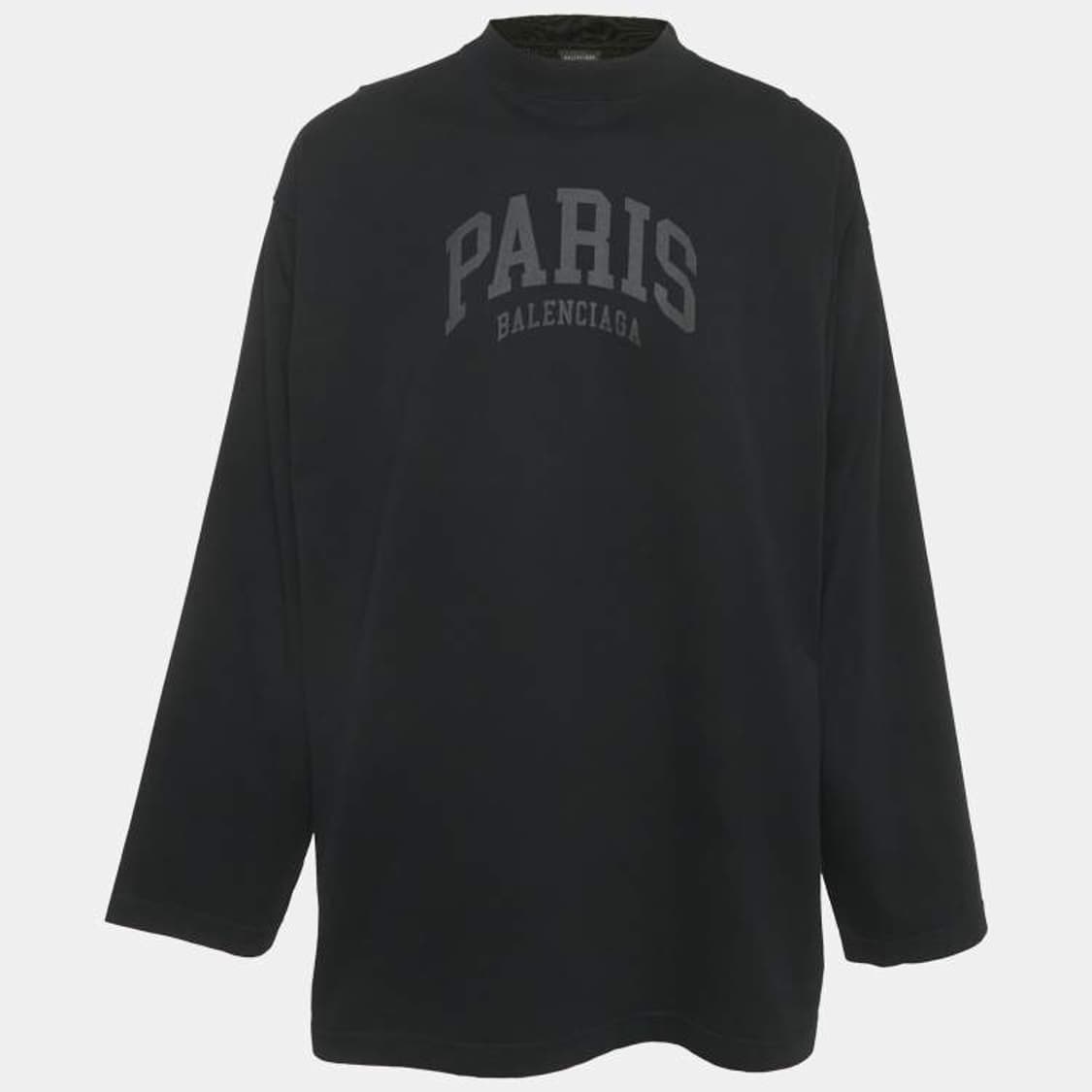 발렌시아가 24ss 시티 PARIS 로고 프린트 오버사이즈 롱슬리브 2 상품이미지4