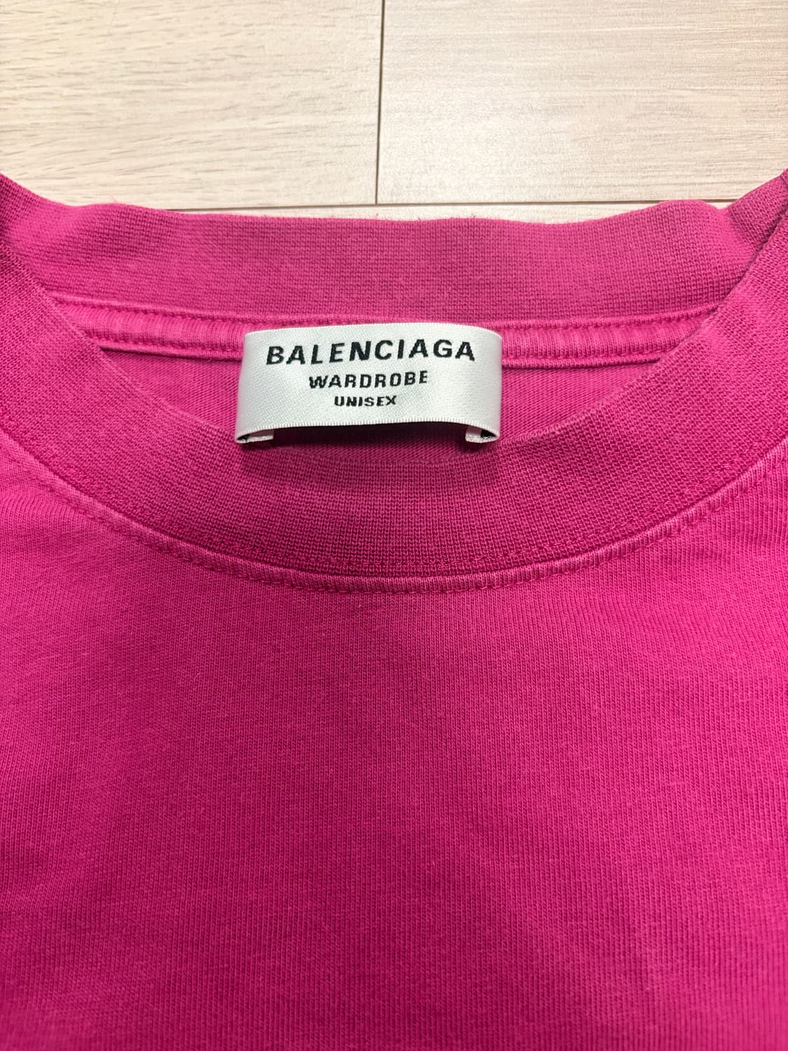 발렌시아가 폴리티컬 웨이브로고 캠페인 반팔티 상품이미지3