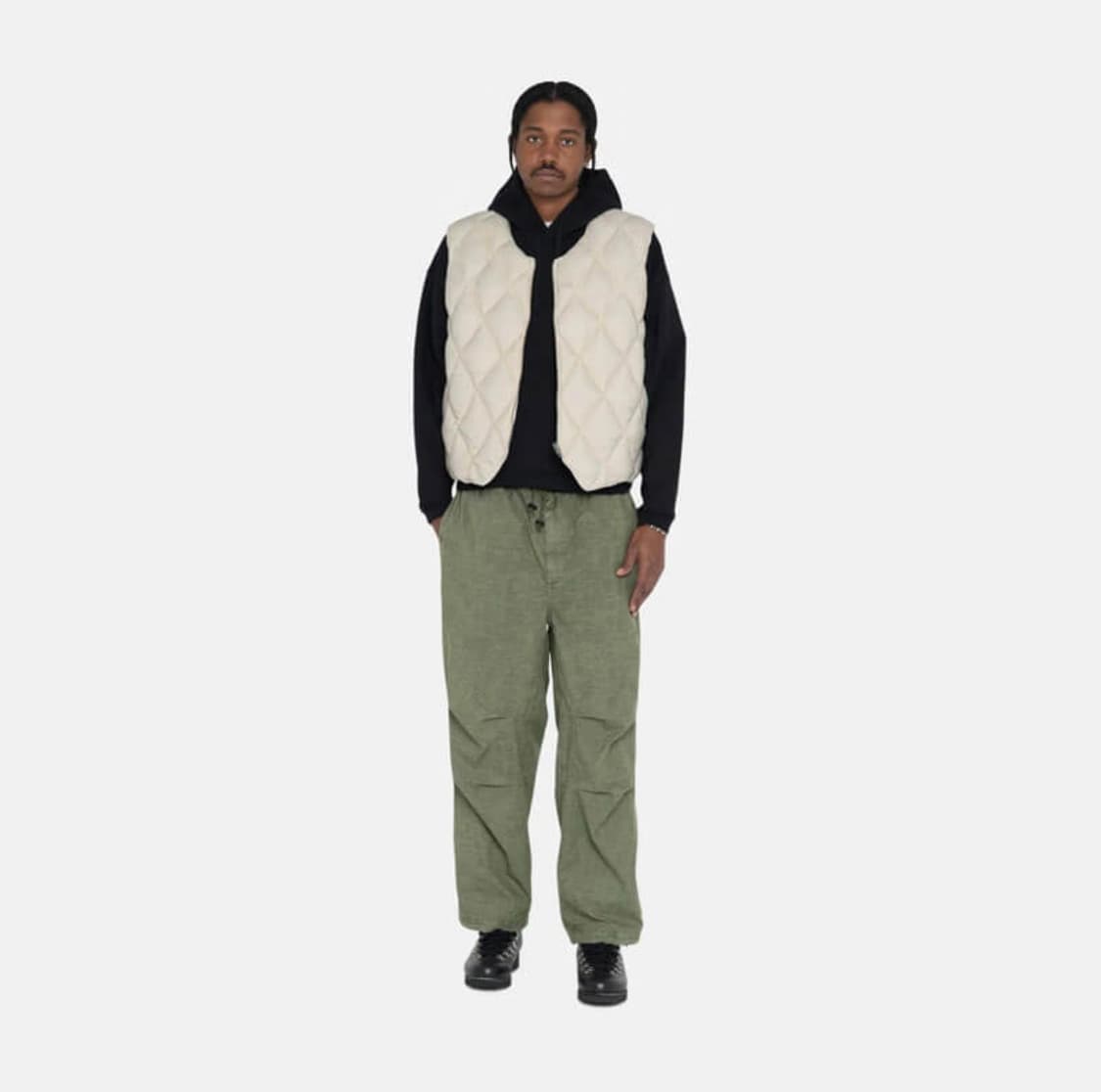 XL) 스투시 워크기어 리버시블 조끼 패딩 (23ss) 상품이미지4