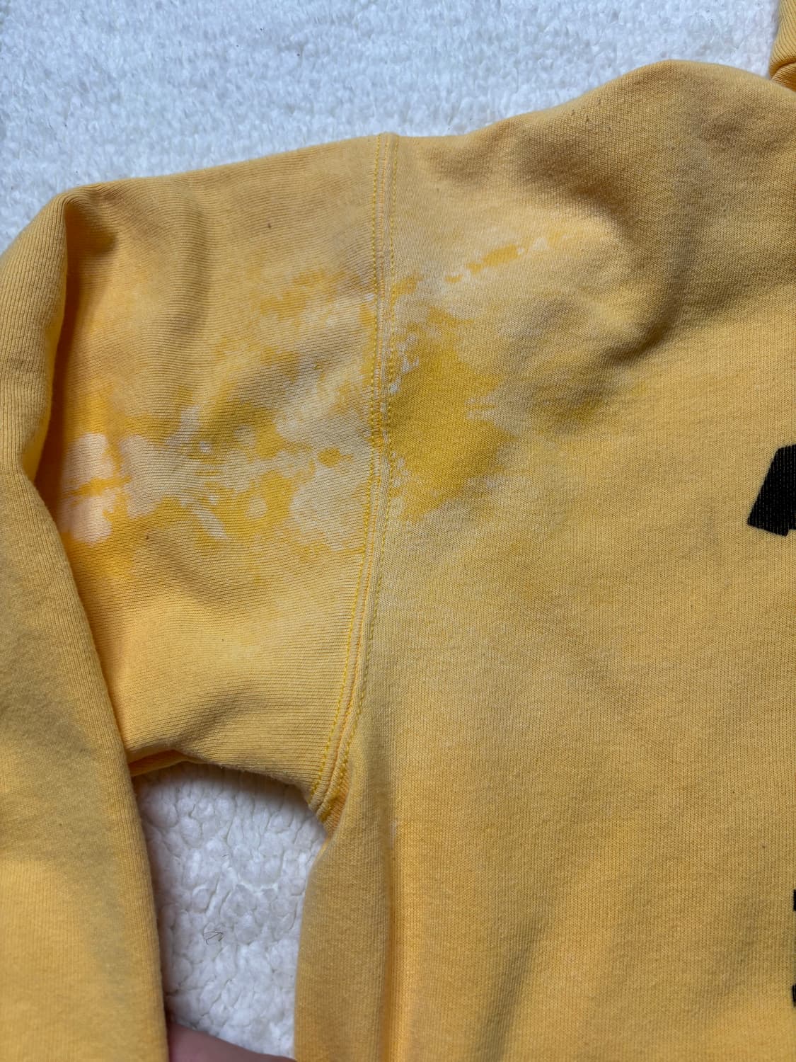 와일드동키 / PURDUE 후디 / 워시드 옐로우 / L 상품이미지3