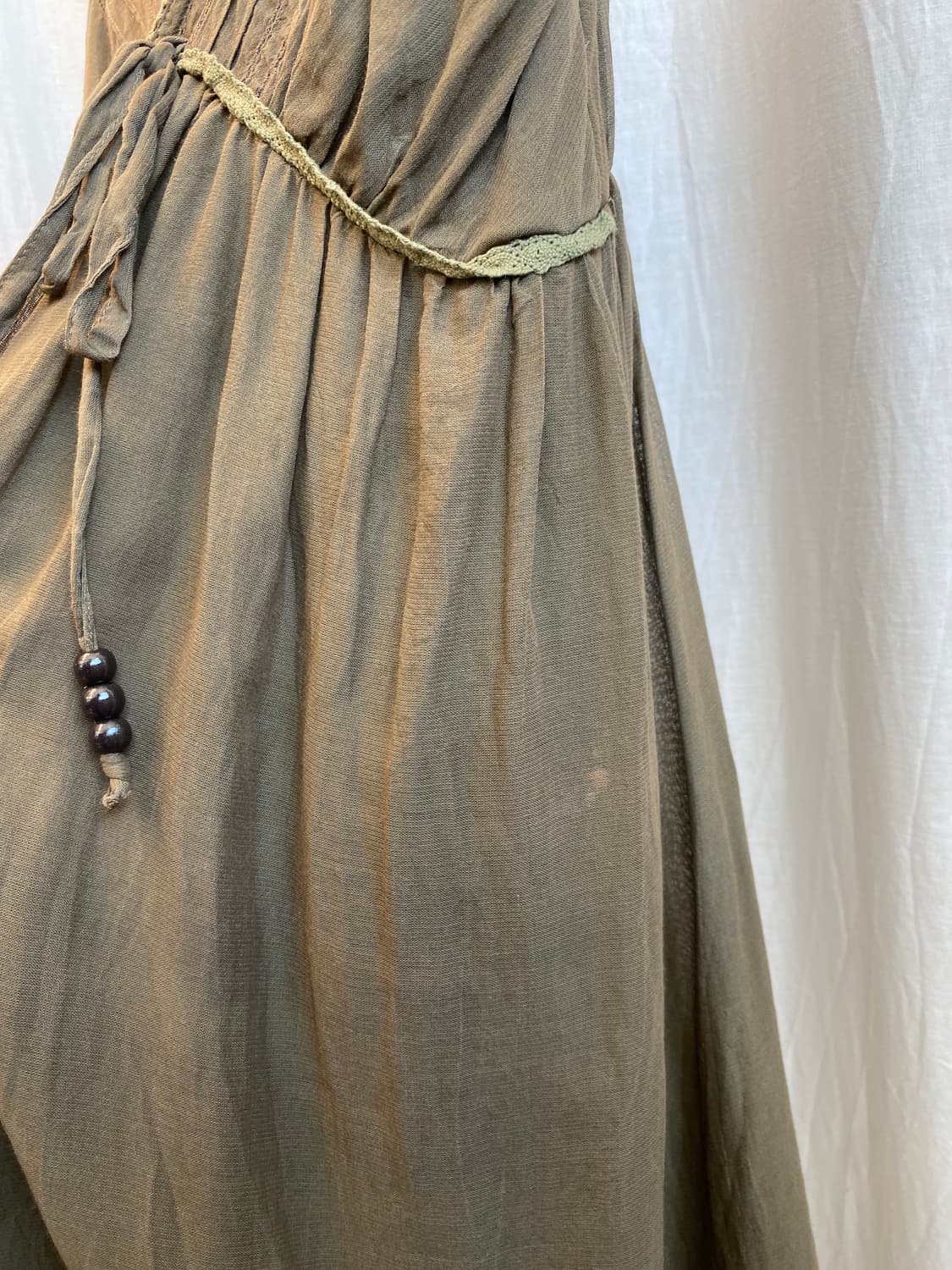 PAVOT CLING 카키 롱슬리브리스탑(M) 상품이미지7