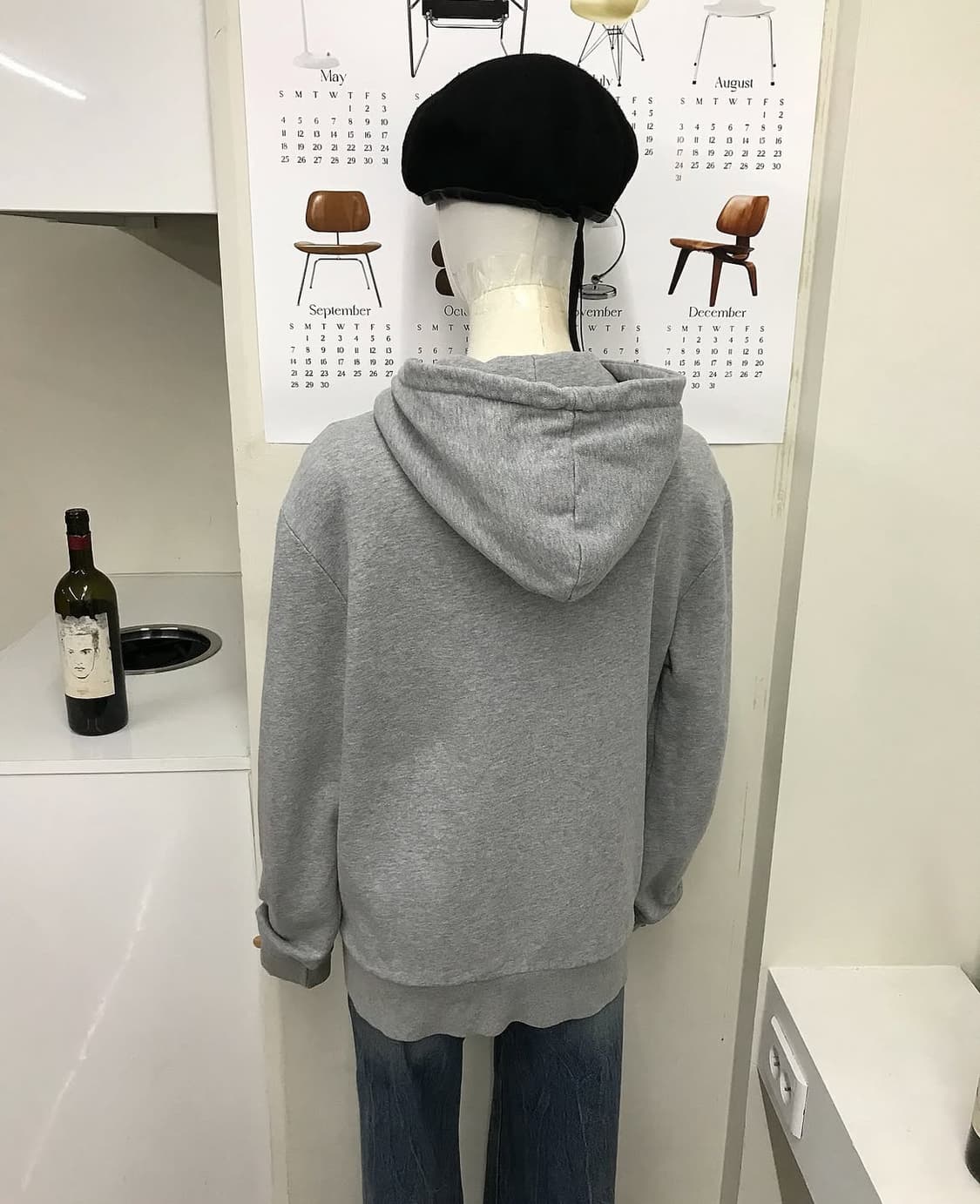 메종키츠네 폭스 후드 집업 상품이미지7