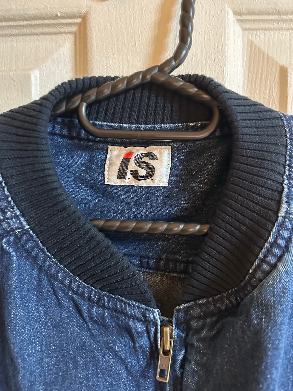 IS ISSEY MIYAKE Design Denim Bomber Jack 상품이미지2